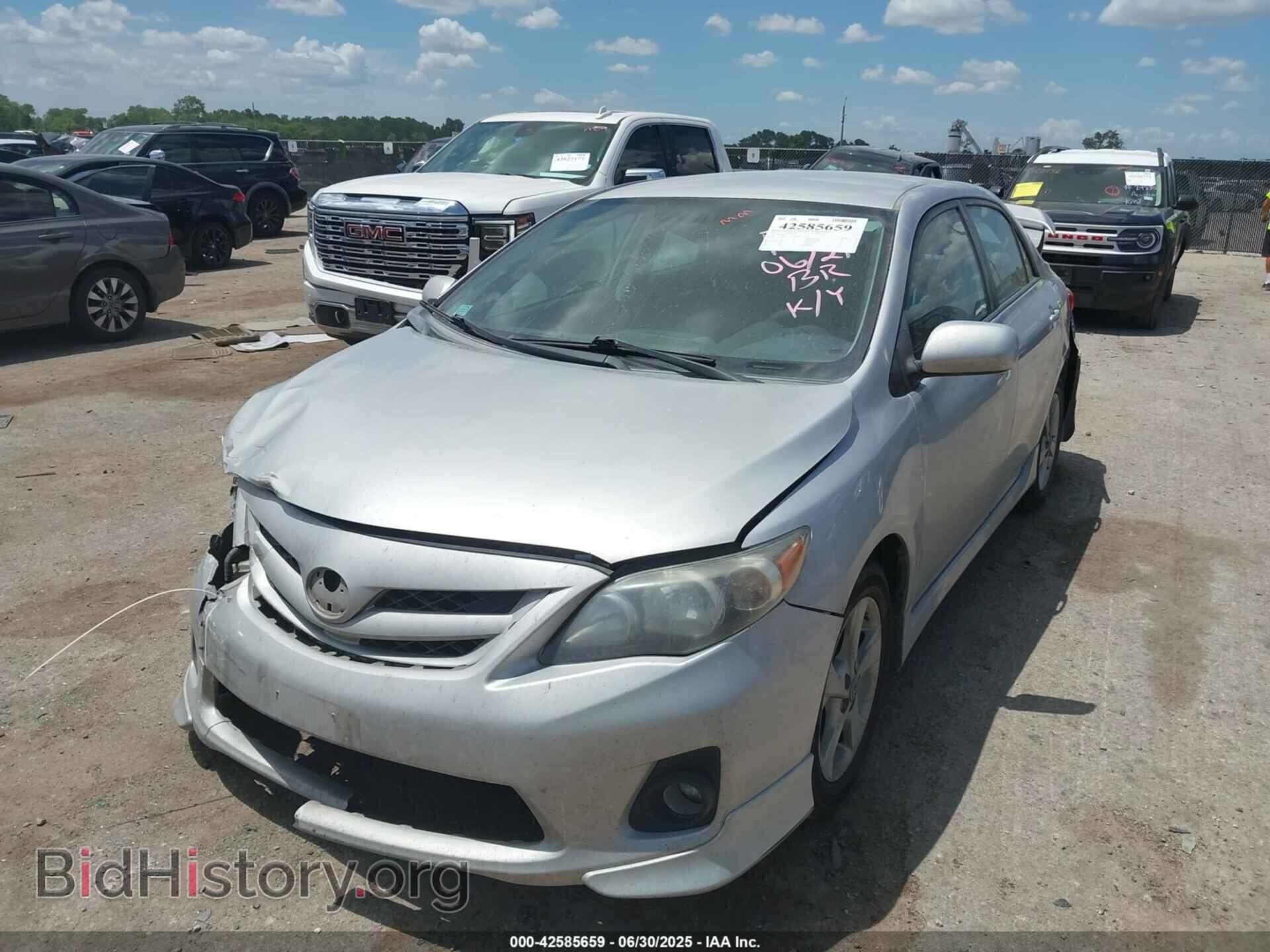 2011 TOYOTA COROLLA - VIN: 2T1BU4EE2BC735533 - Фото 2