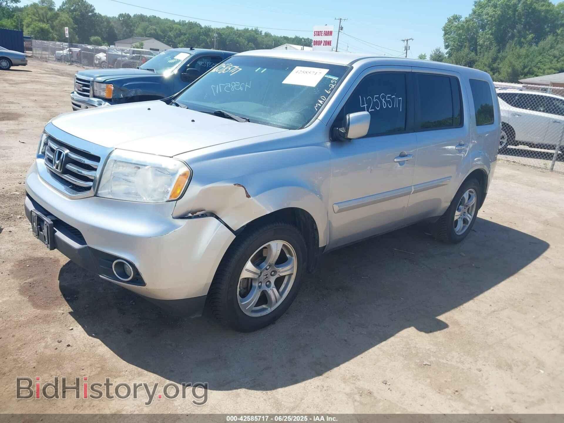 2013 HONDA PILOT - VIN: 5FNYF3H45DB033464 - Фото 2