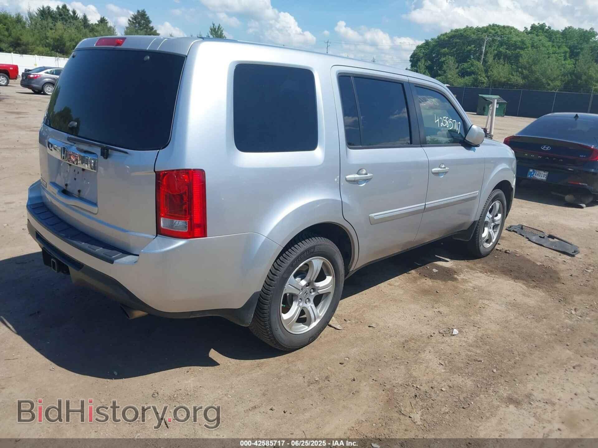 2013 HONDA PILOT - VIN: 5FNYF3H45DB033464 - Фото 4