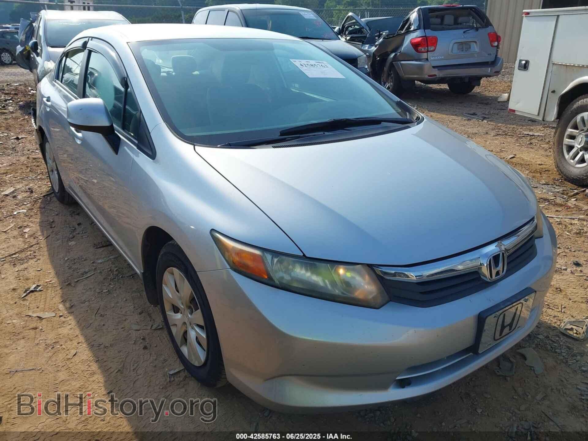 Photo 19XFB2F51CE061520 - HONDA CIVIC 2012