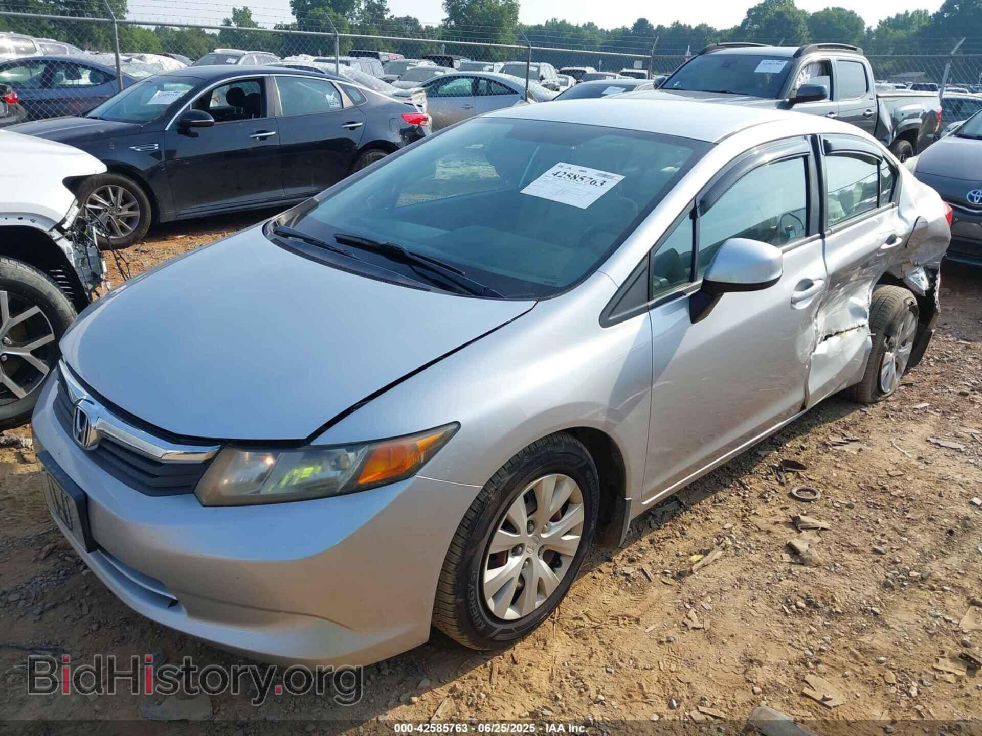 2012 HONDA CIVIC - VIN: 19XFB2F51CE061520 - Фото 2