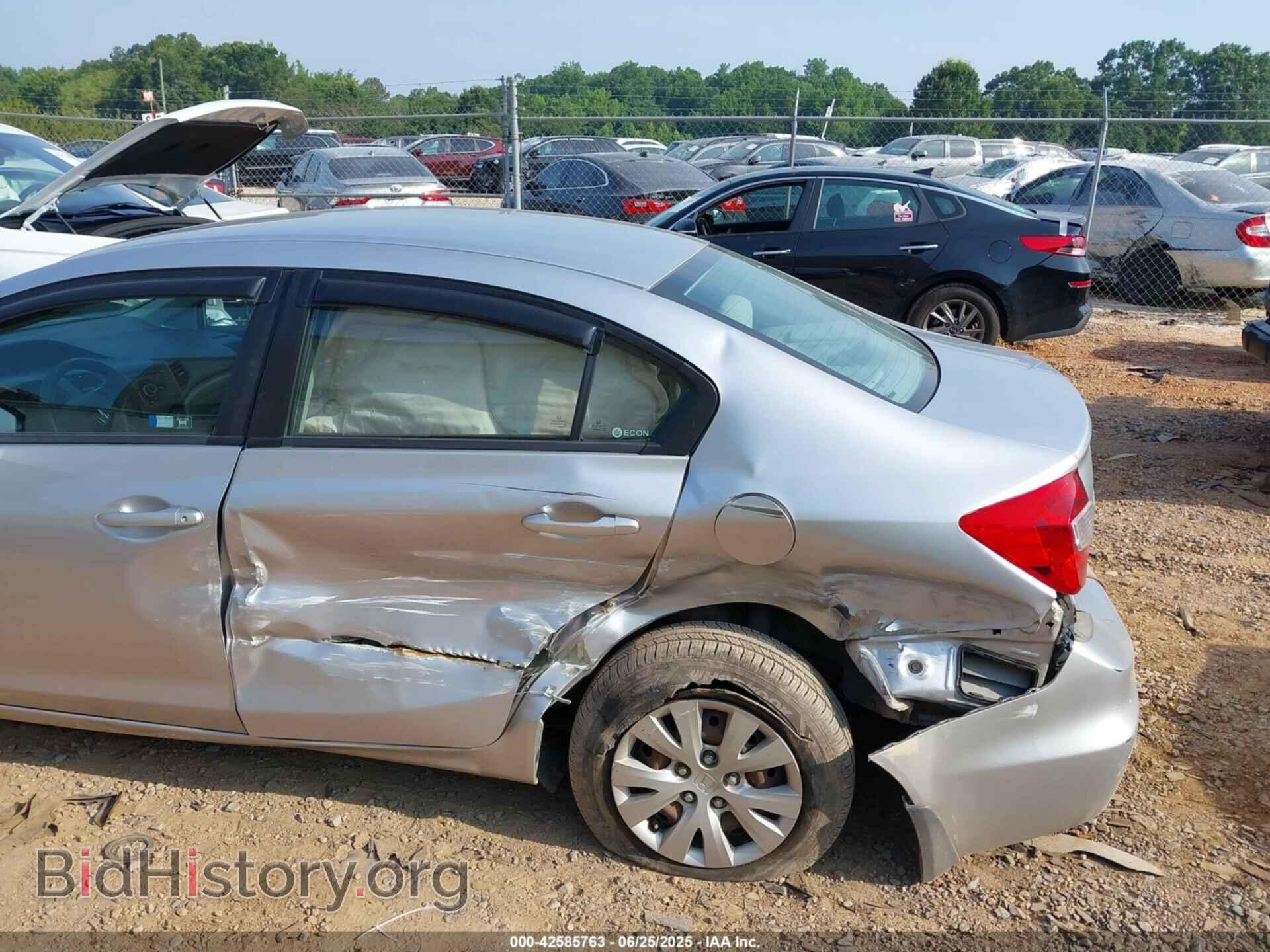 2012 HONDA CIVIC - VIN: 19XFB2F51CE061520 - Фото 6