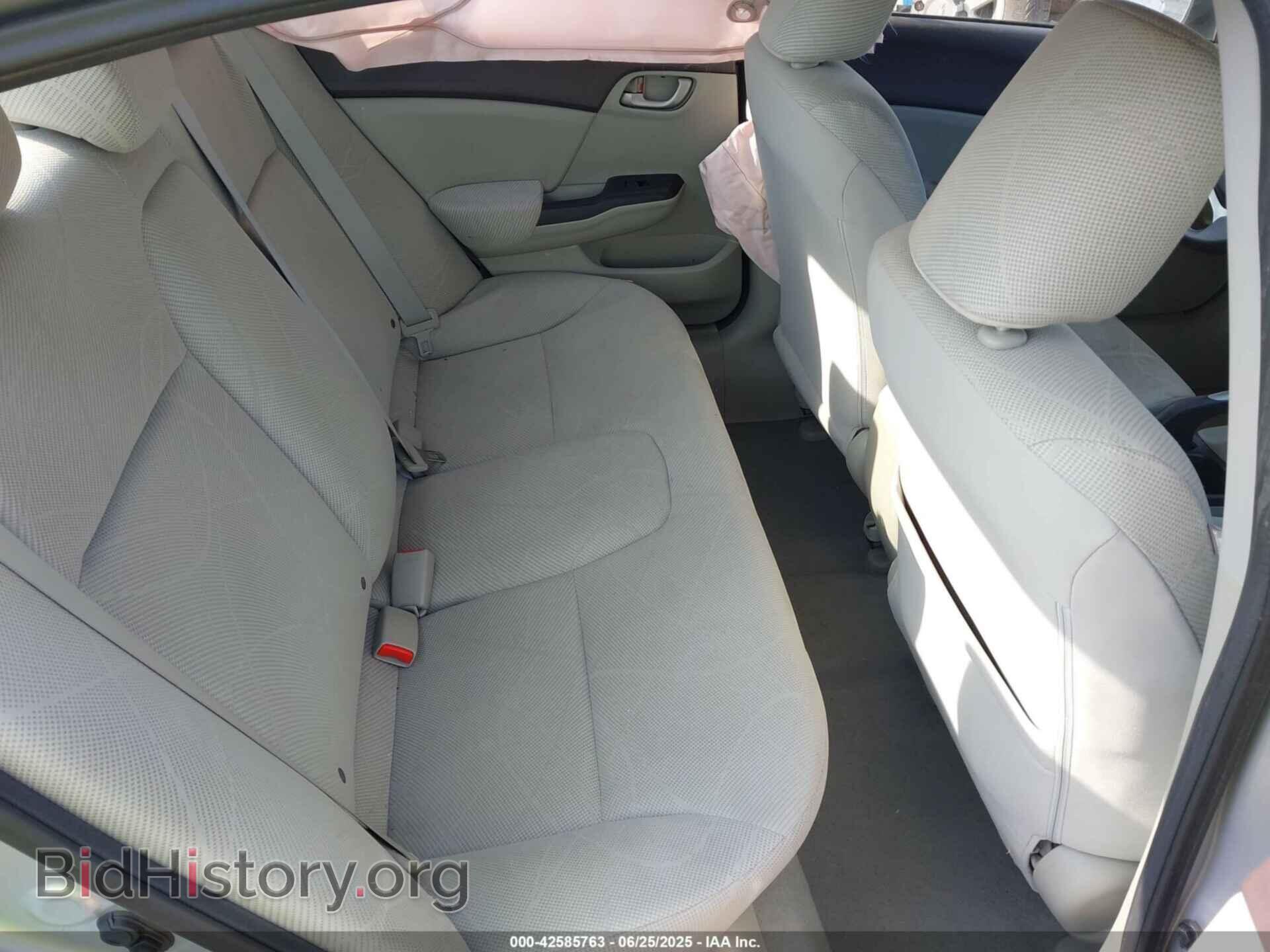 2012 HONDA CIVIC - VIN: 19XFB2F51CE061520 - Фото 8