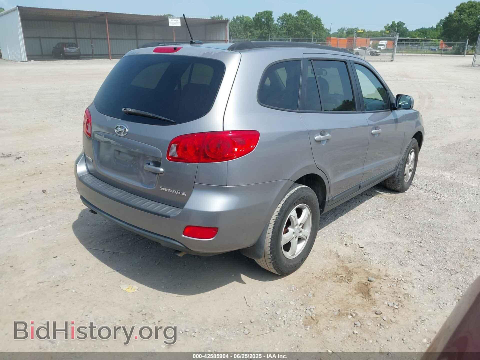 2008 HYUNDAI SANTA FE - VIN: 5NMSG13D78H148540 - Фото 4