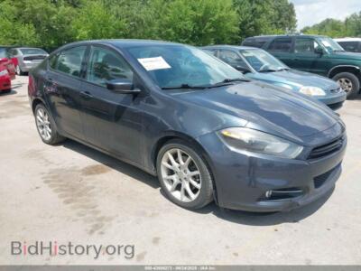 2013 Dodge DART SXT, серый — VIN 1C3CDFBA4DD315591, IAAI