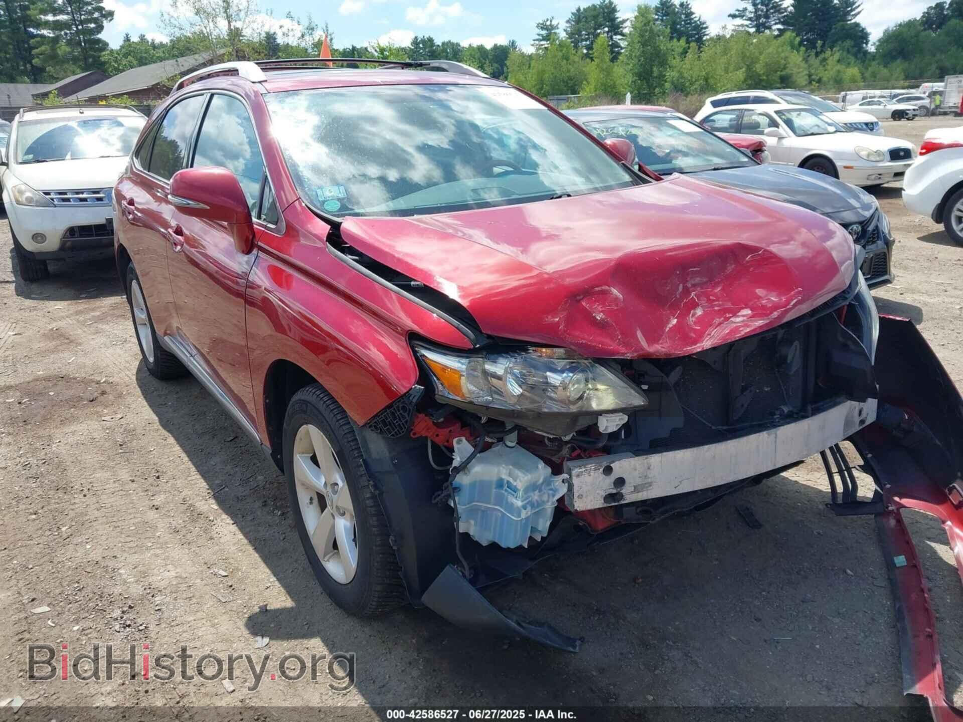 Фотография 2T2BK1BA0BC082783 - LEXUS RX 350 2011