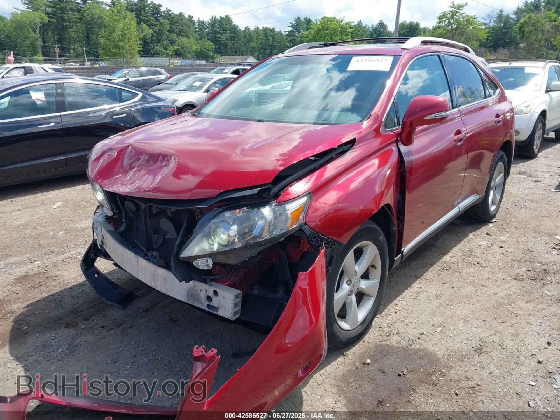 2011 LEXUS RX 350 - VIN: 2T2BK1BA0BC082783 - Фото 2