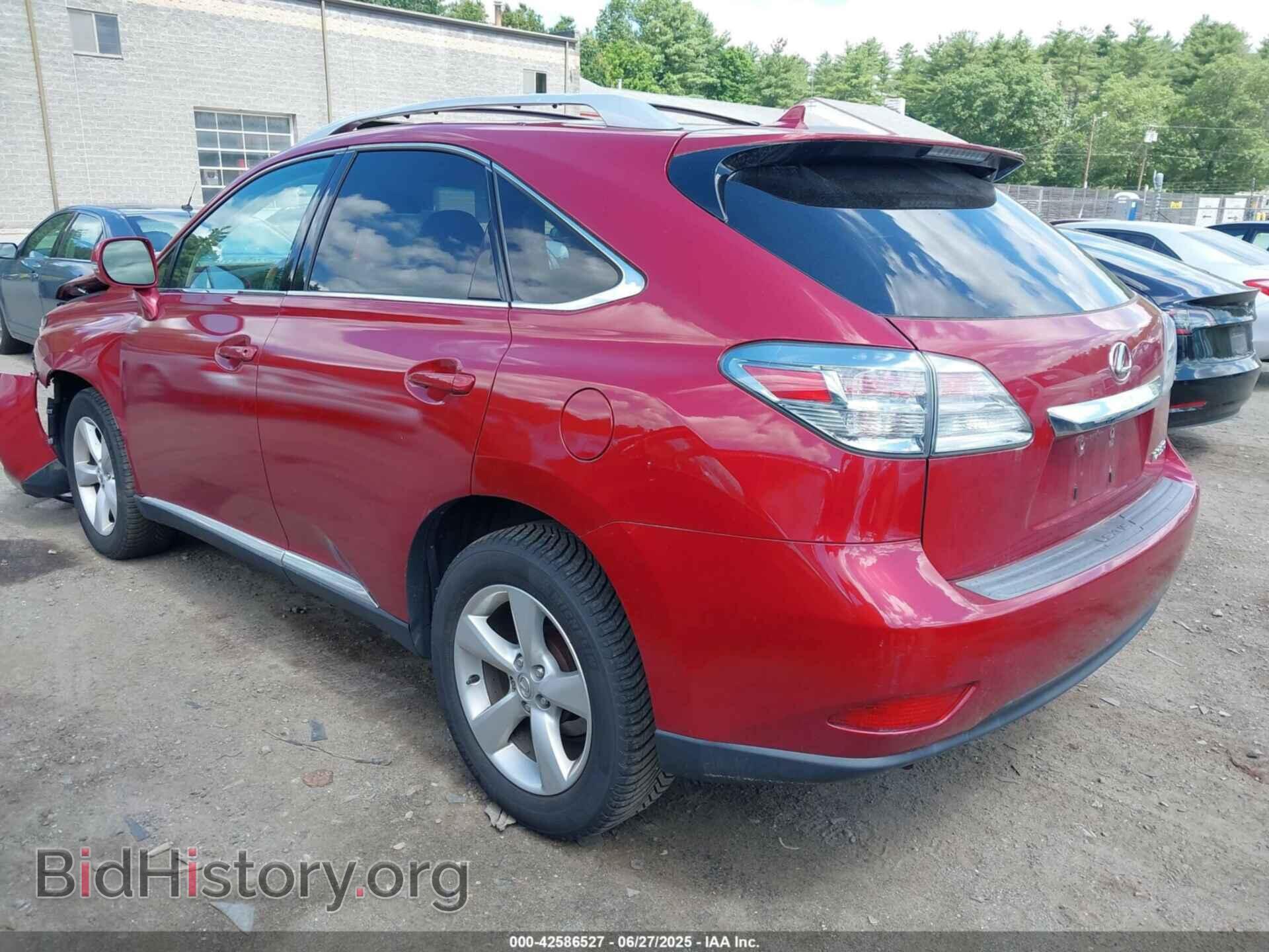 2011 LEXUS RX 350 - VIN: 2T2BK1BA0BC082783 - Фото 14