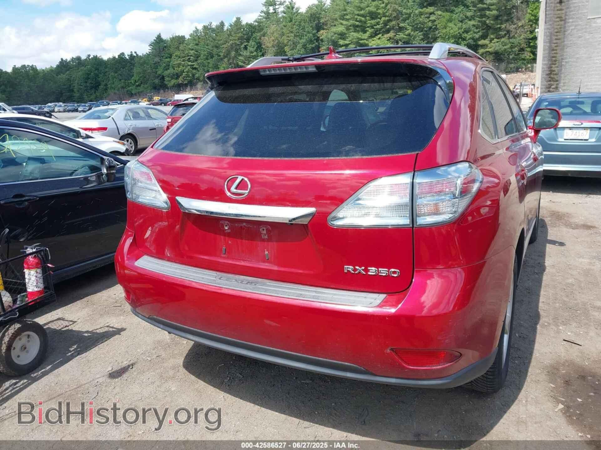 2011 LEXUS RX 350 - VIN: 2T2BK1BA0BC082783 - Фото 16