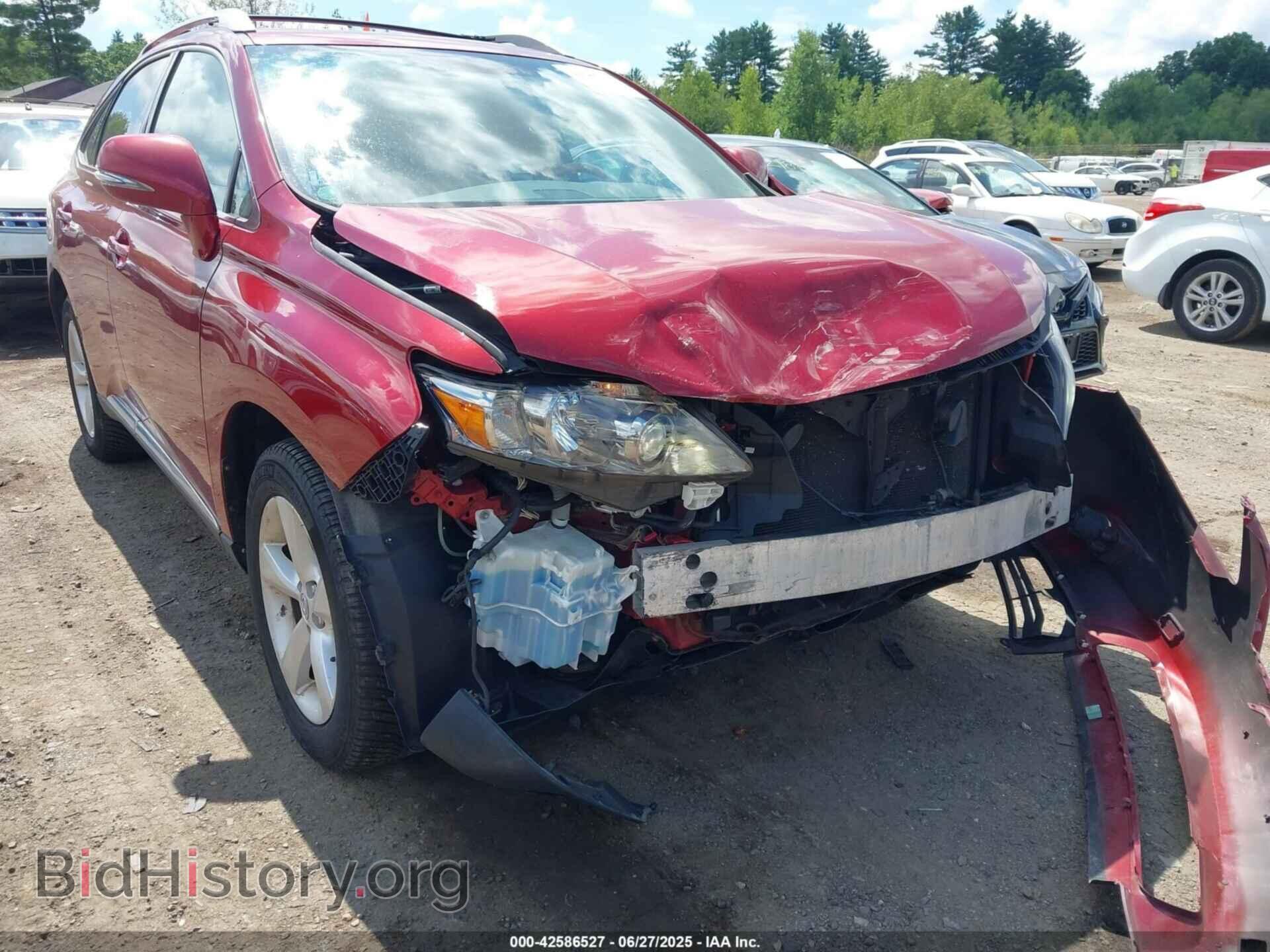 2011 LEXUS RX 350 - VIN: 2T2BK1BA0BC082783 - Фото 6