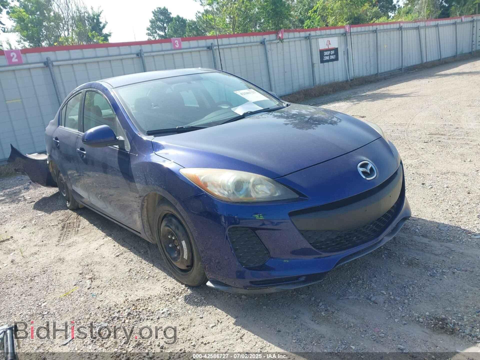 Photo JM1BL1V75C1686174 - MAZDA MAZDA3 2012