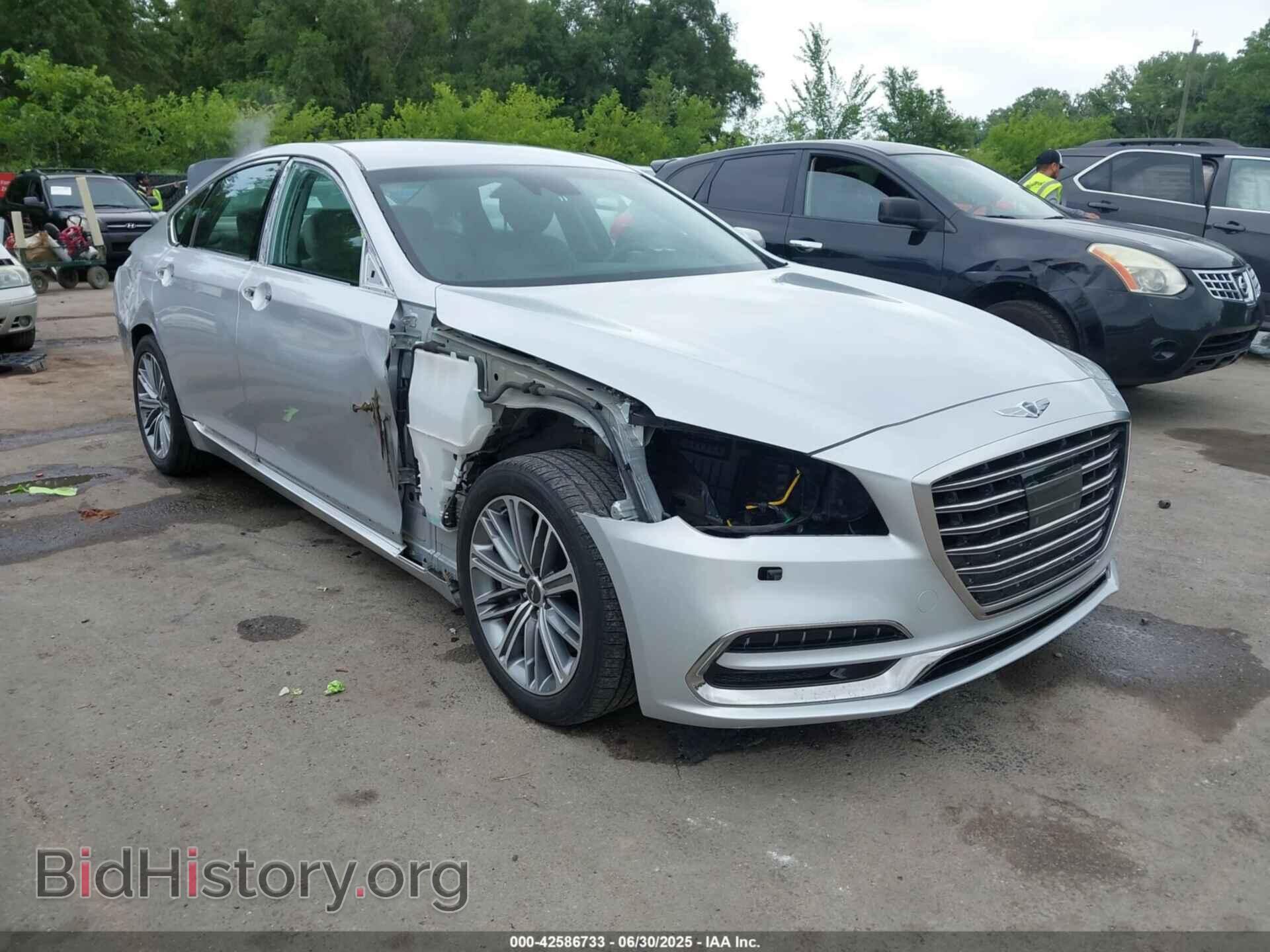 Photo KMHGN4JE6JU249619 - GENESIS G80 2018