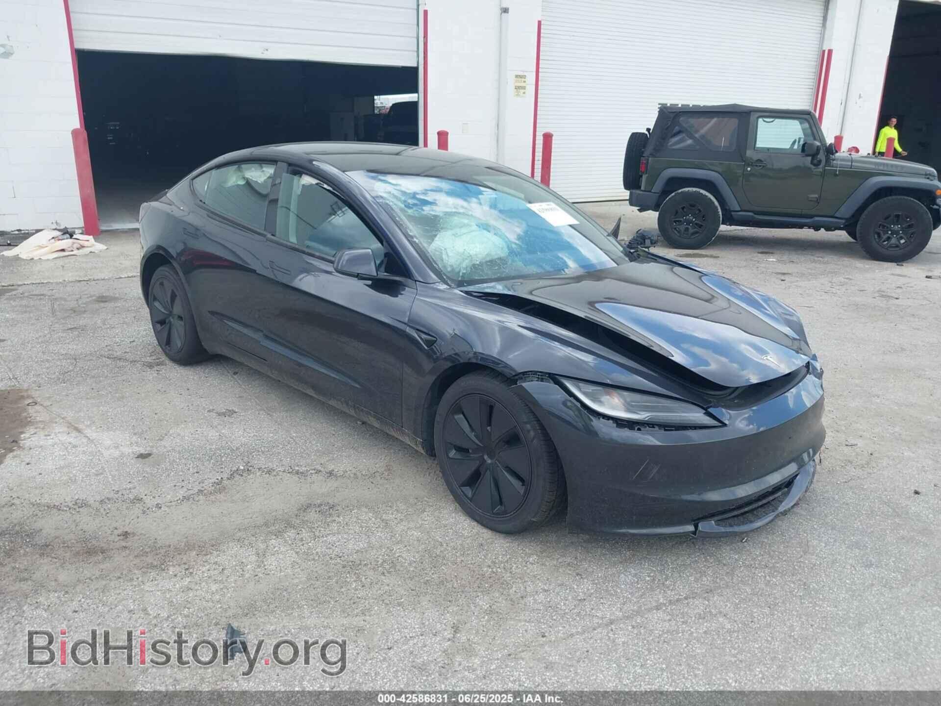 Фотография 5YJ3E1EA4RF722849 - TESLA MODEL 3 2024