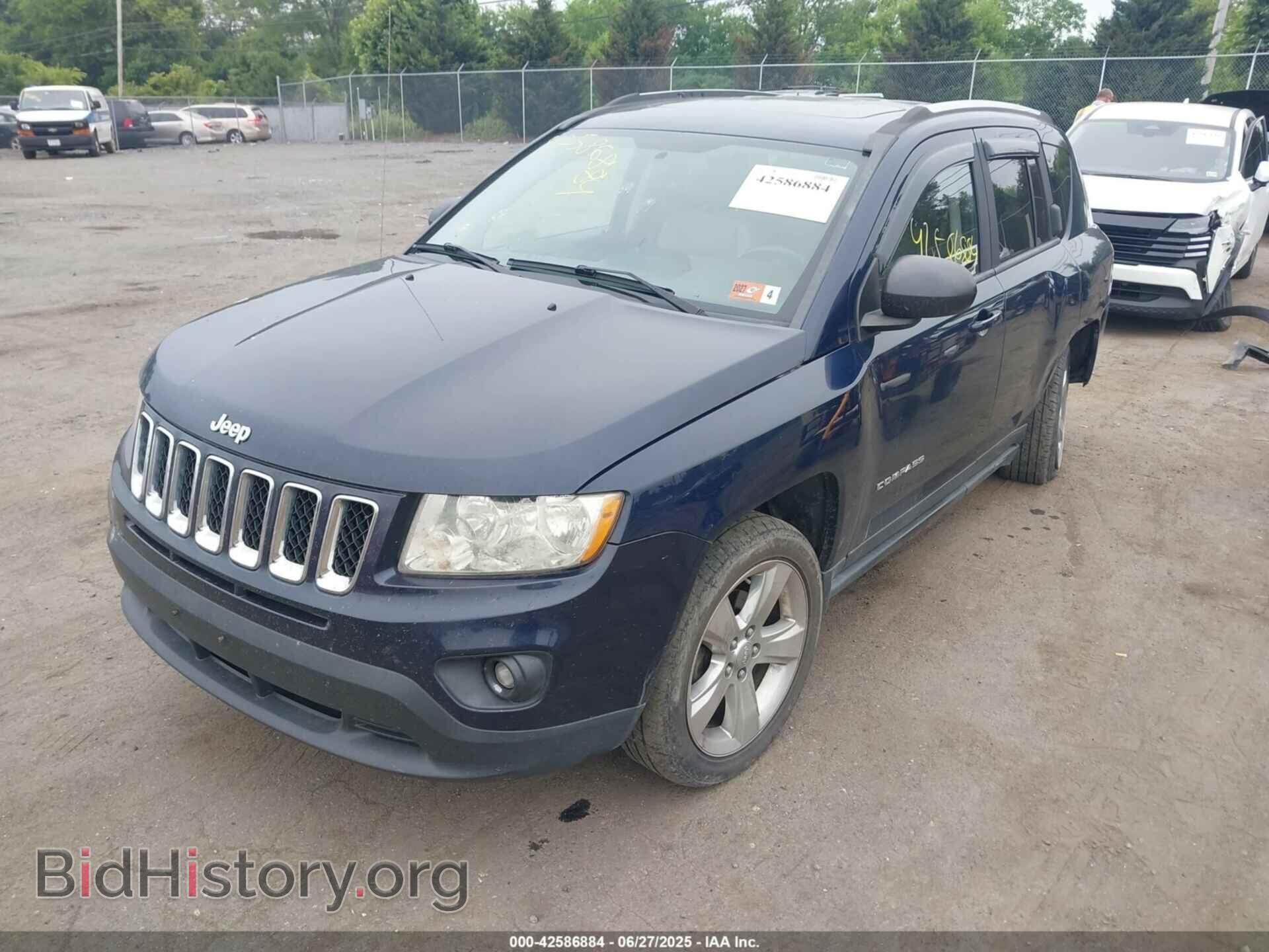 2012 JEEP COMPASS - VIN: 1C4NJDCBXCD616356 - Фото 2