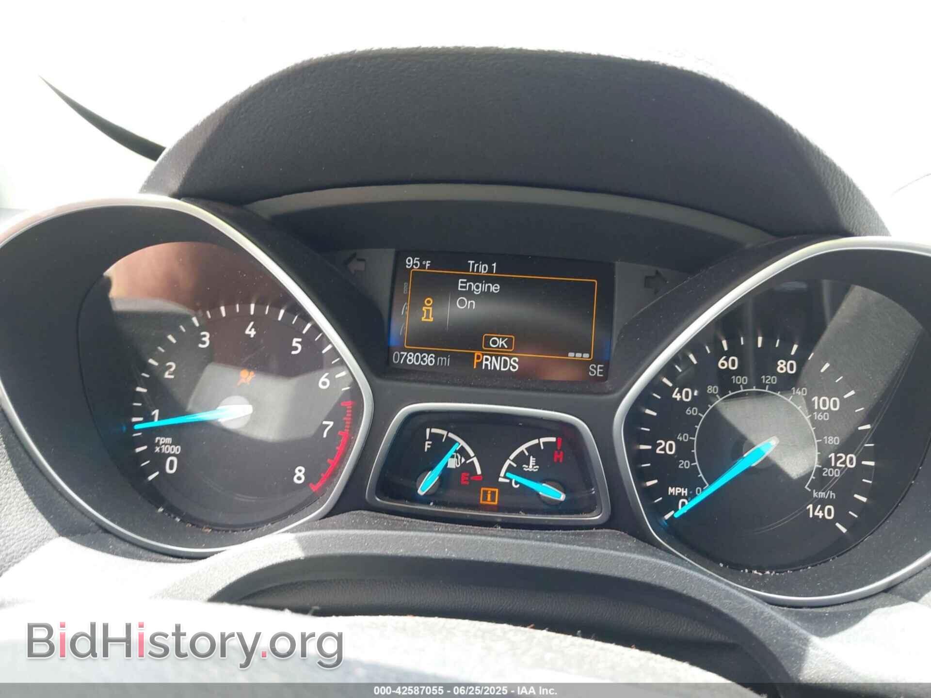 2017 FORD ESCAPE - VIN: 1FMCU0F71HUD54258 - Фото 7
