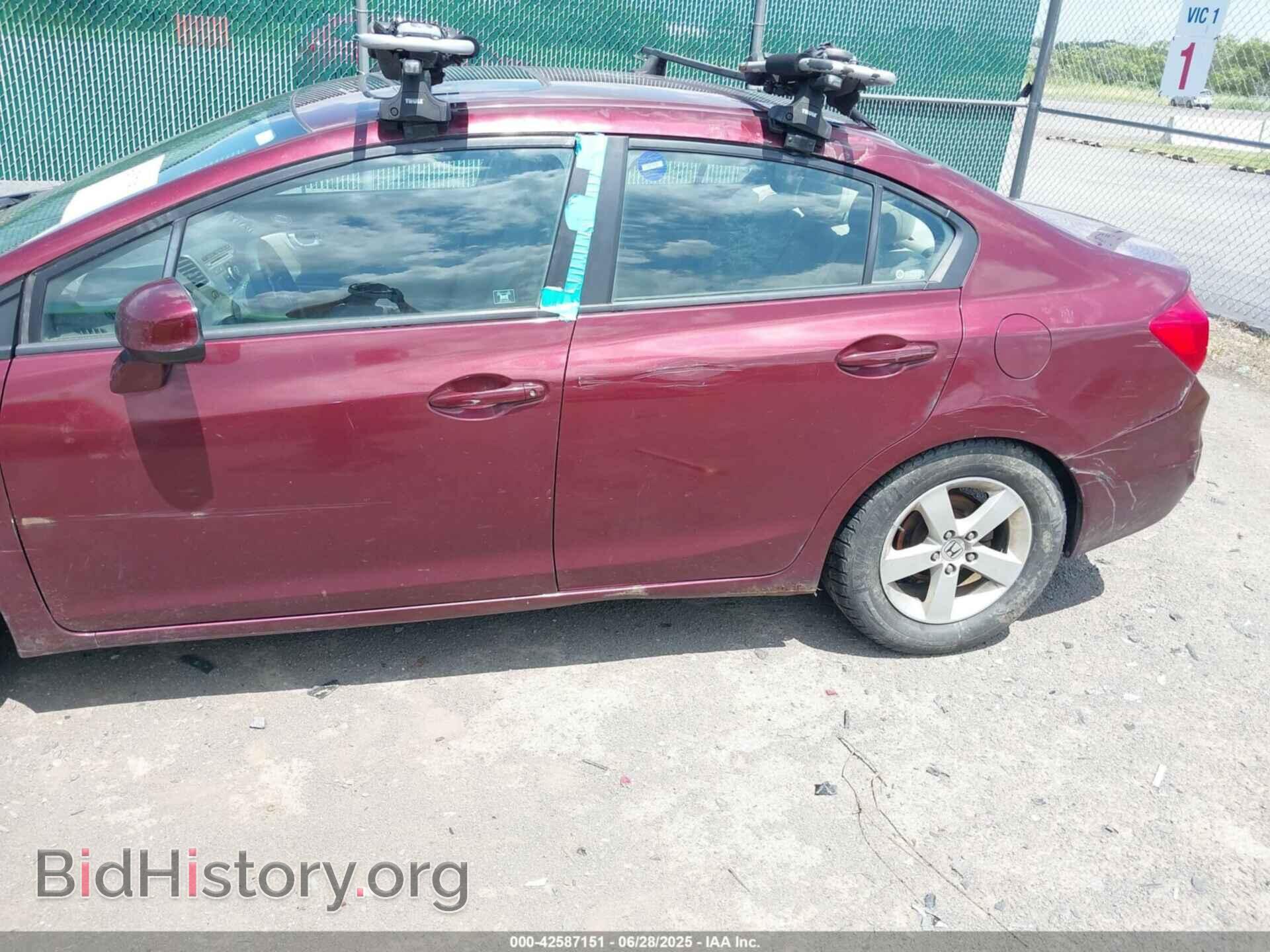2012 HONDA CIVIC - VIN: 2HGFB2F88CH548519 - Фото 6