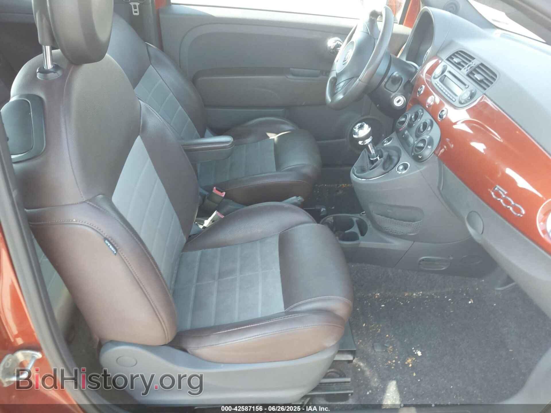 2012 FIAT 500 - VIN: 3C3CFFBR3CT182055 - Фото 5