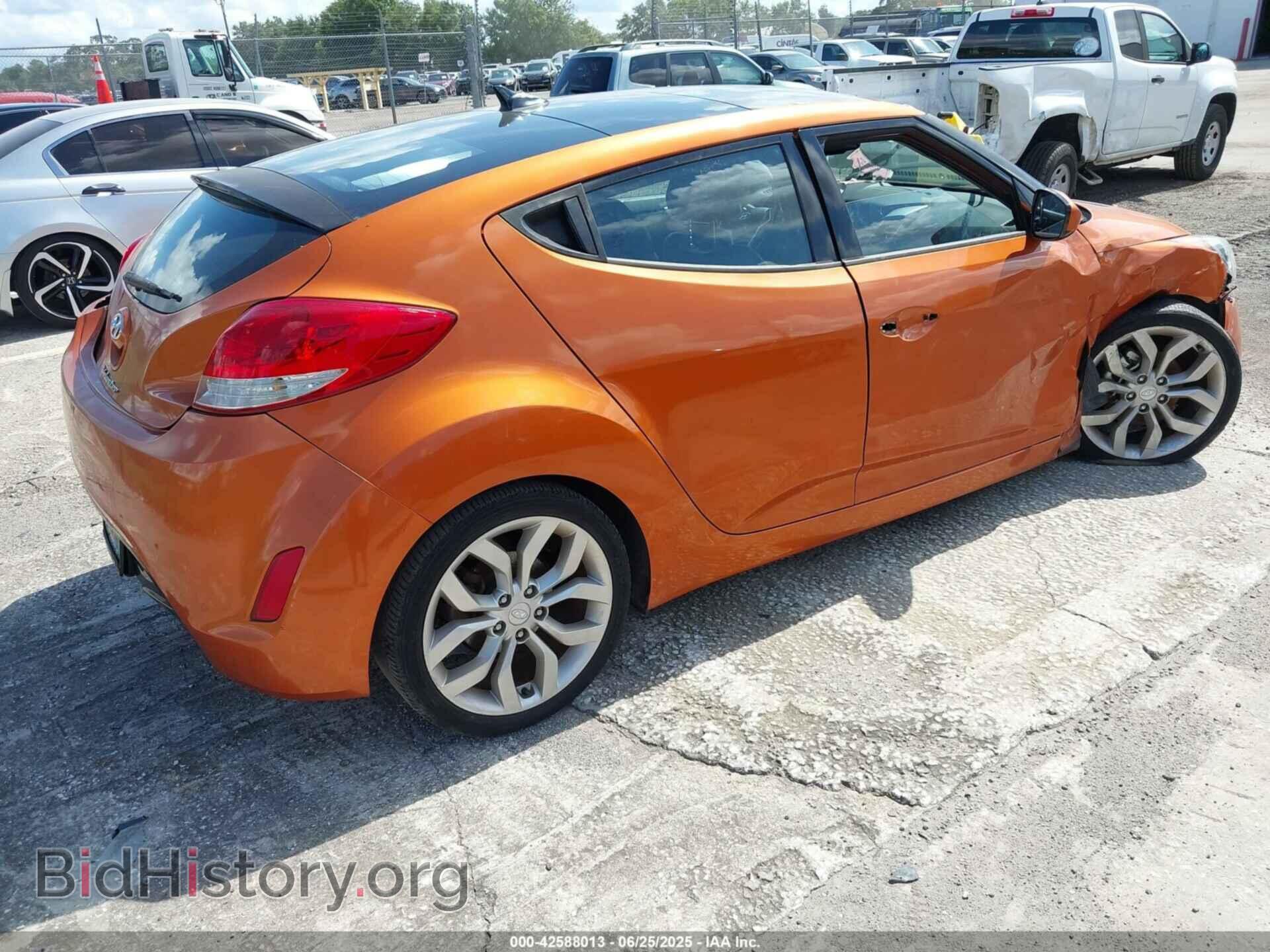 2012 HYUNDAI VELOSTER - VIN: KMHTC6AD4CU069761 - Фото 4