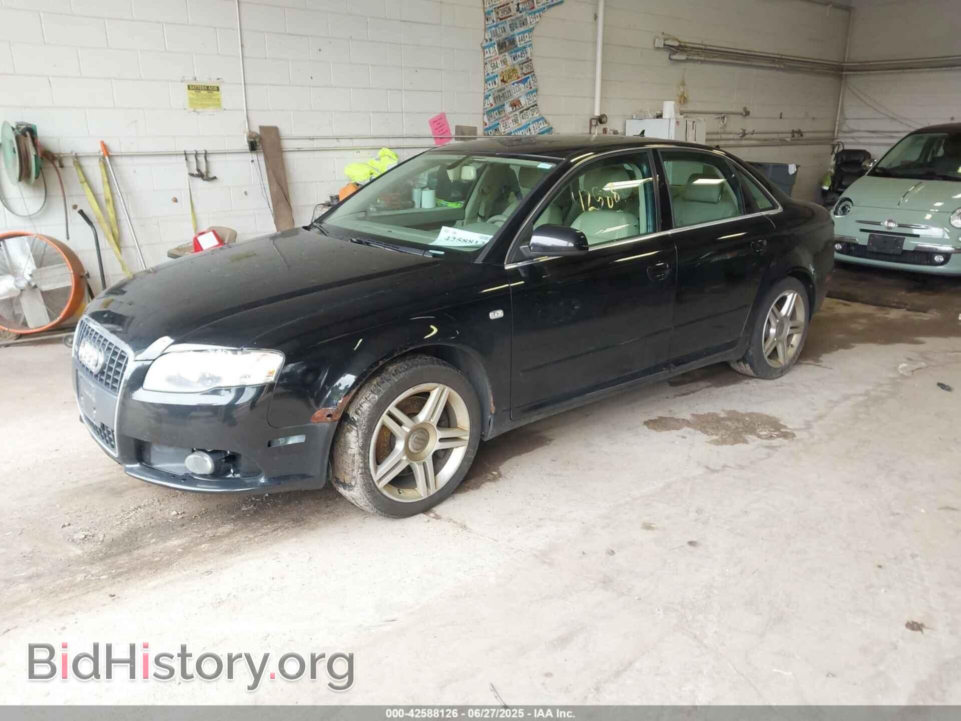 2008 AUDI A4 - VIN: WAUDF78E48A076493 - Фото 2