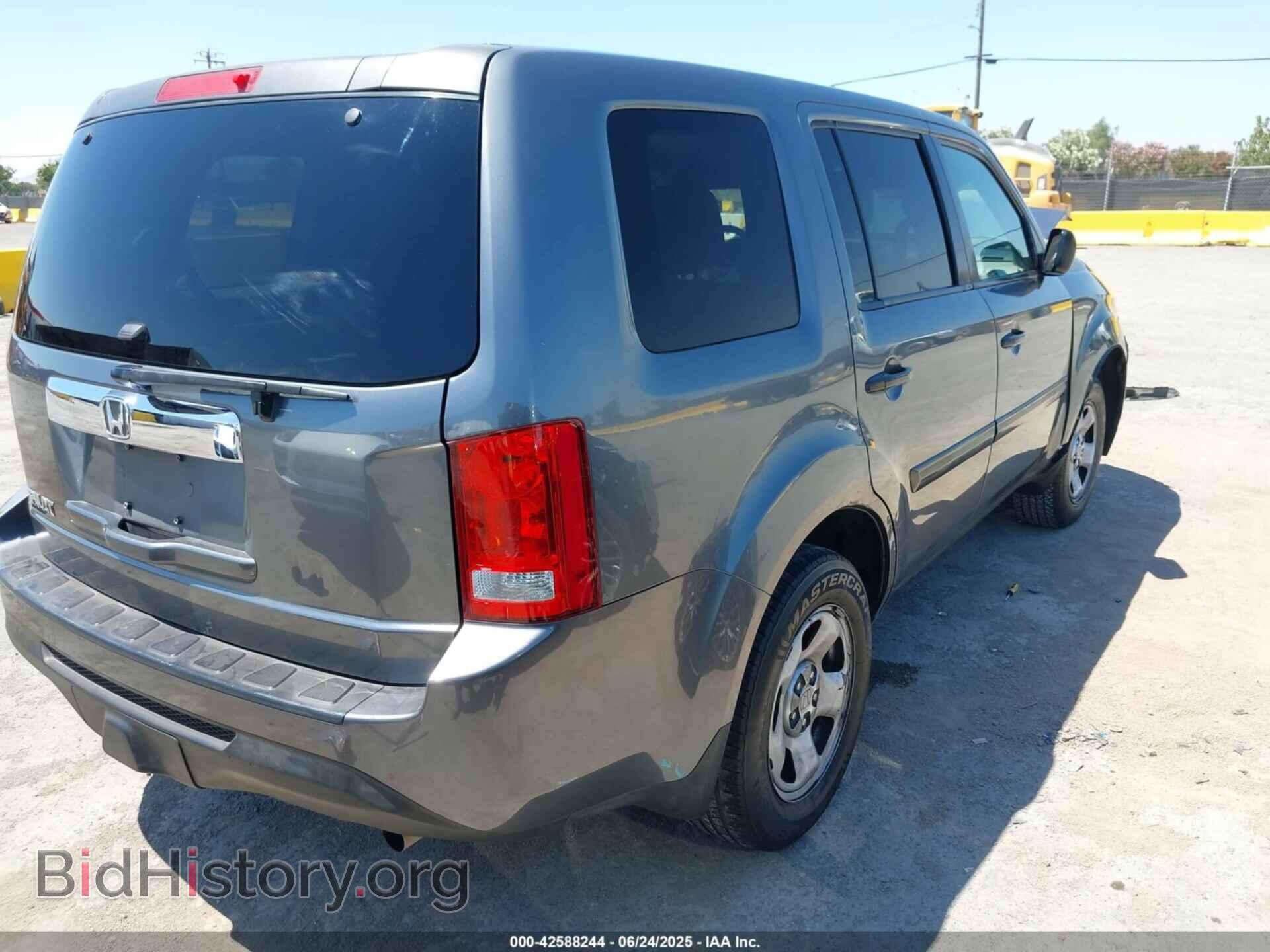 2012 HONDA PILOT - VIN: 5FNYF3H20CB017282 - Фото 4