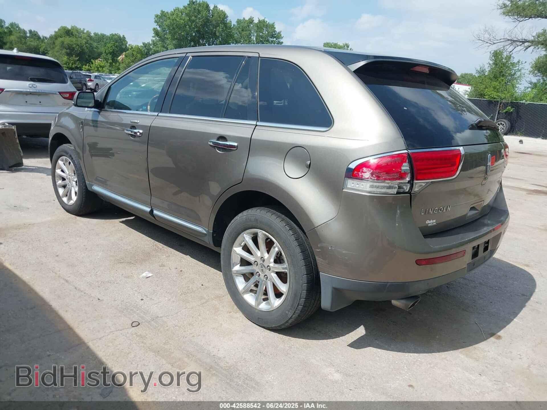 2012 LINCOLN MKX - VIN: 2LMDJ6JK1CBL06757 - Фото 3