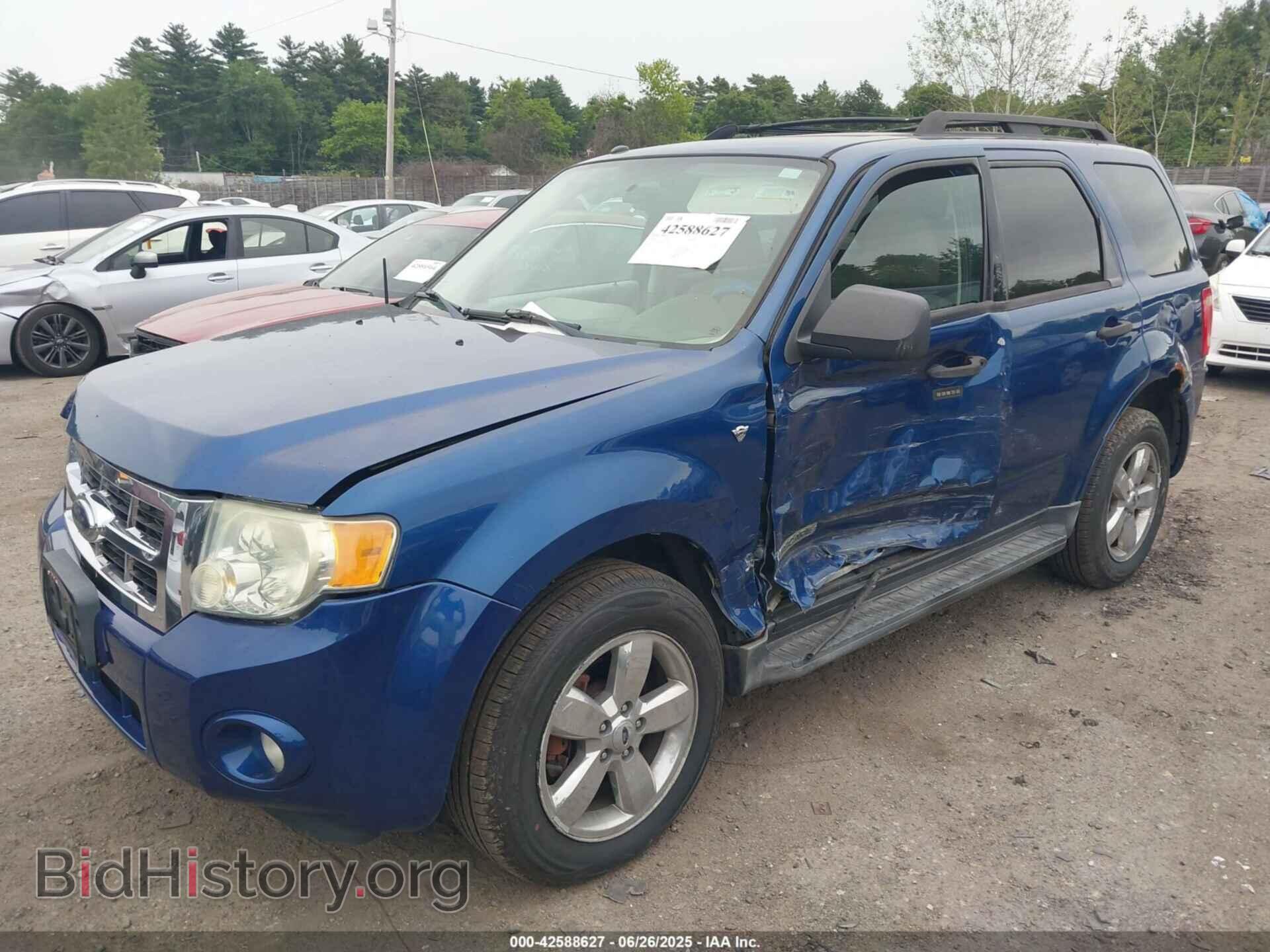 2008 FORD ESCAPE - VIN: 1FMCU93138KC33067 - Фото 2
