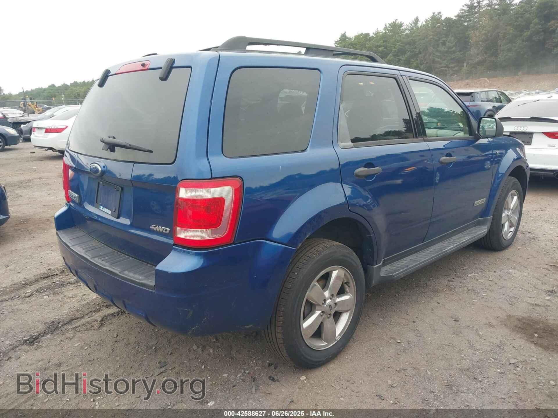 2008 FORD ESCAPE - VIN: 1FMCU93138KC33067 - Фото 4