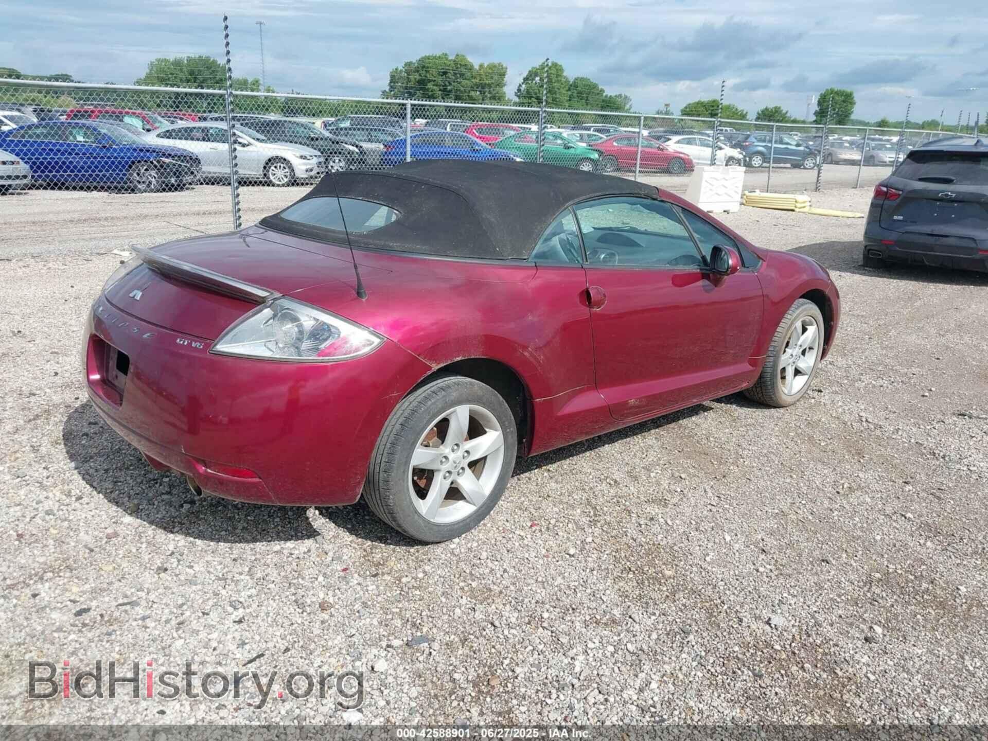 2007 MITSUBISHI ECLIPSE SPYDER - VIN: 4A3AL35T17E009123 - Фото 4