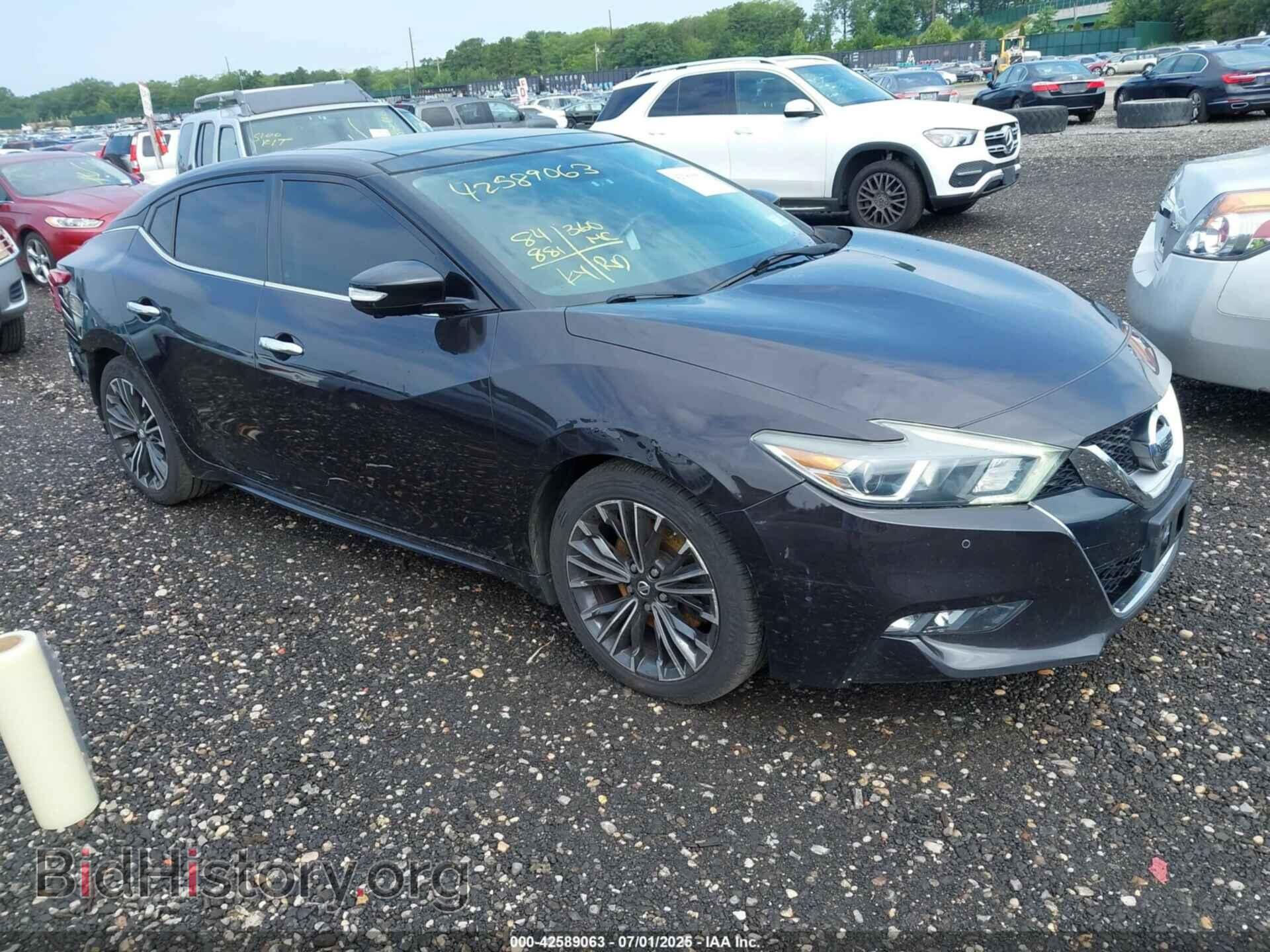 Photo 1N4AA6AP4GC387537 - NISSAN MAXIMA 2016