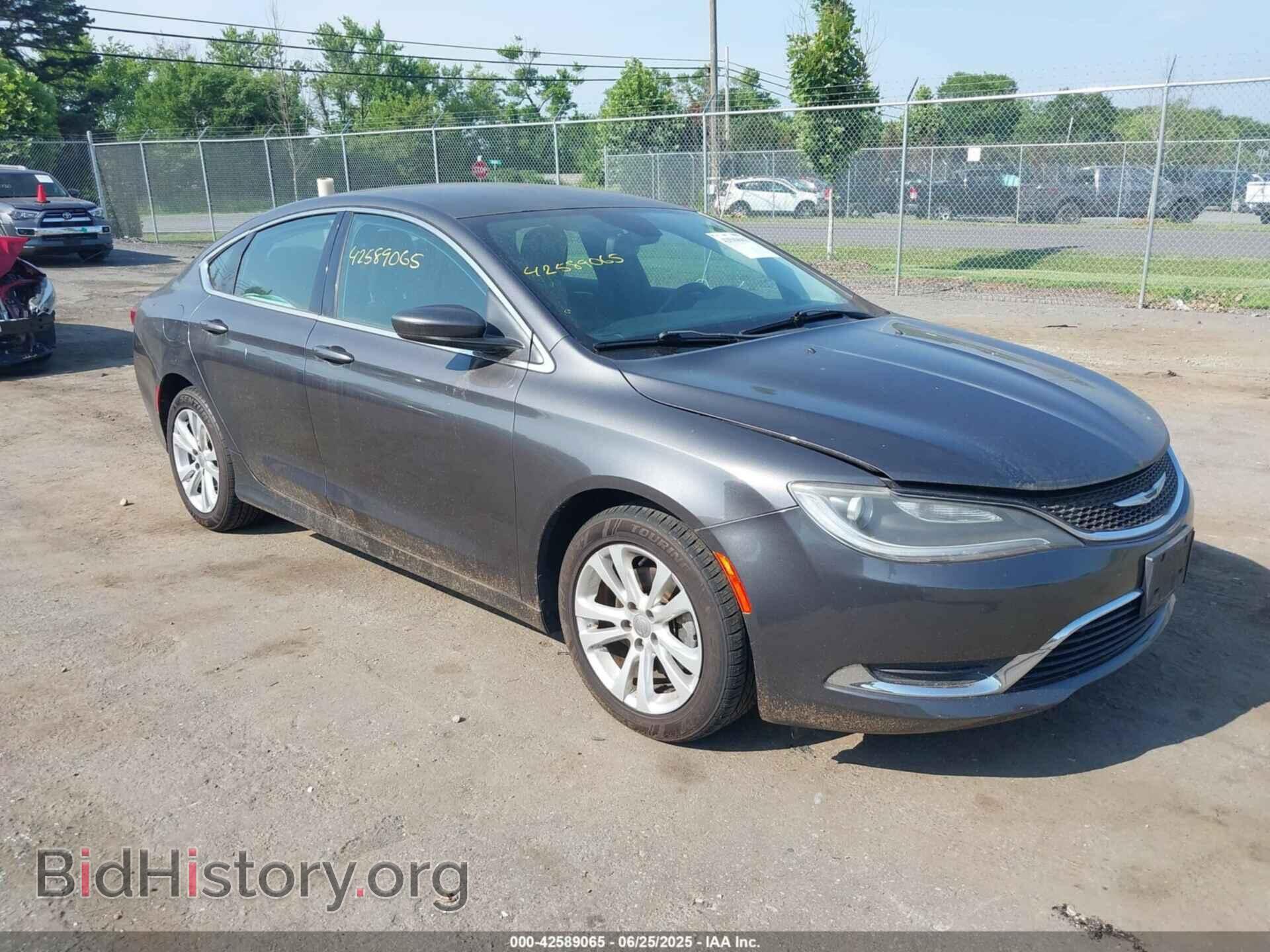 Photo 1C3CCCAB8FN505273 - CHRYSLER 200 2015