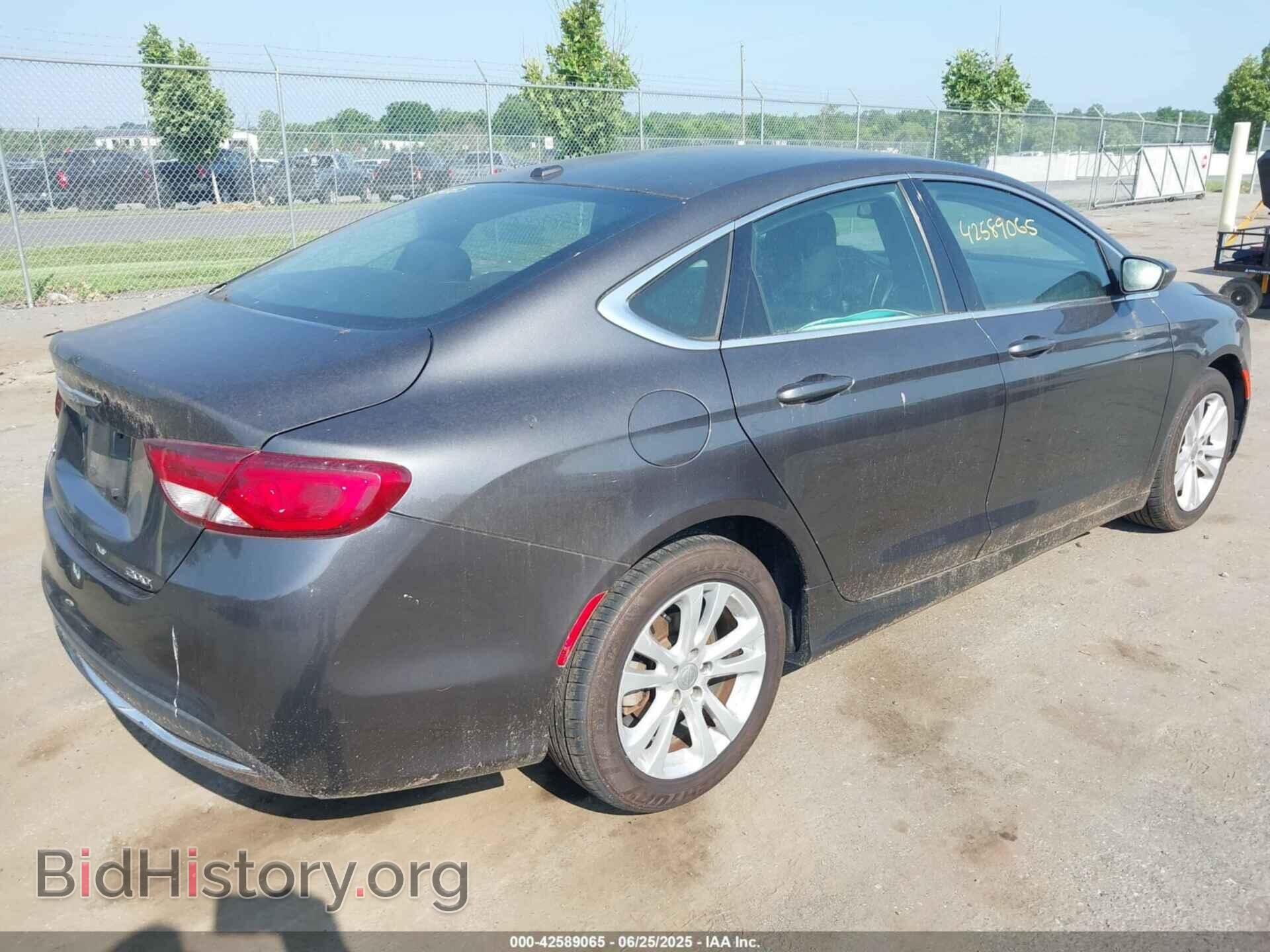 2015 CHRYSLER 200 - VIN: 1C3CCCAB8FN505273 - Фото 4