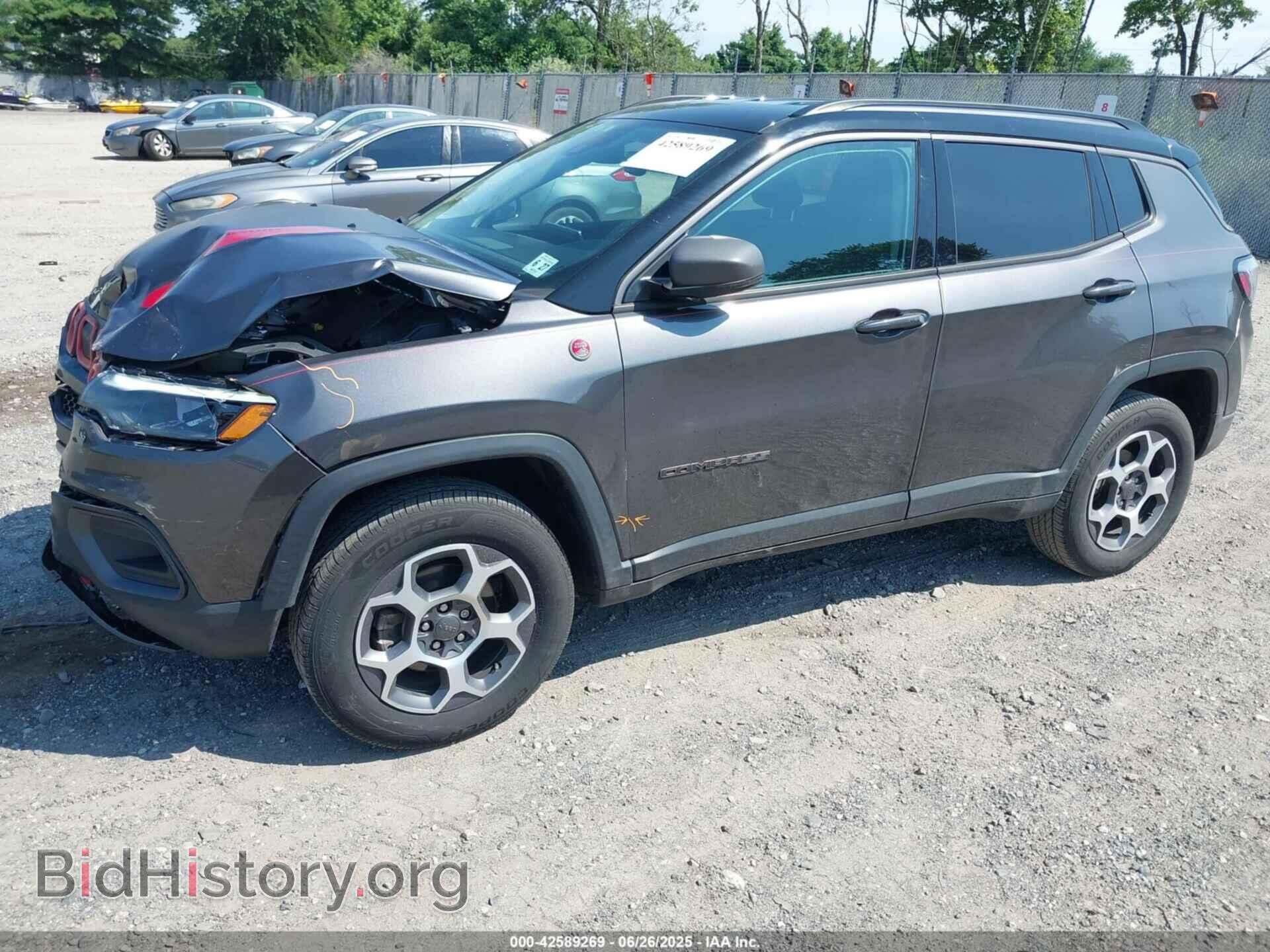 2022 JEEP COMPASS - VIN: 3C4NJDDB9NT160748 - Фото 2