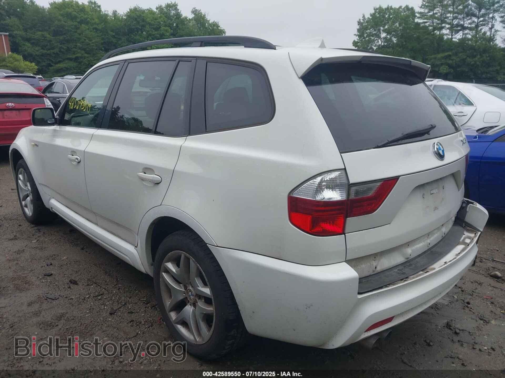 2007 BMW X3 - VIN: WBXPC93427WF14597 - Фото 3