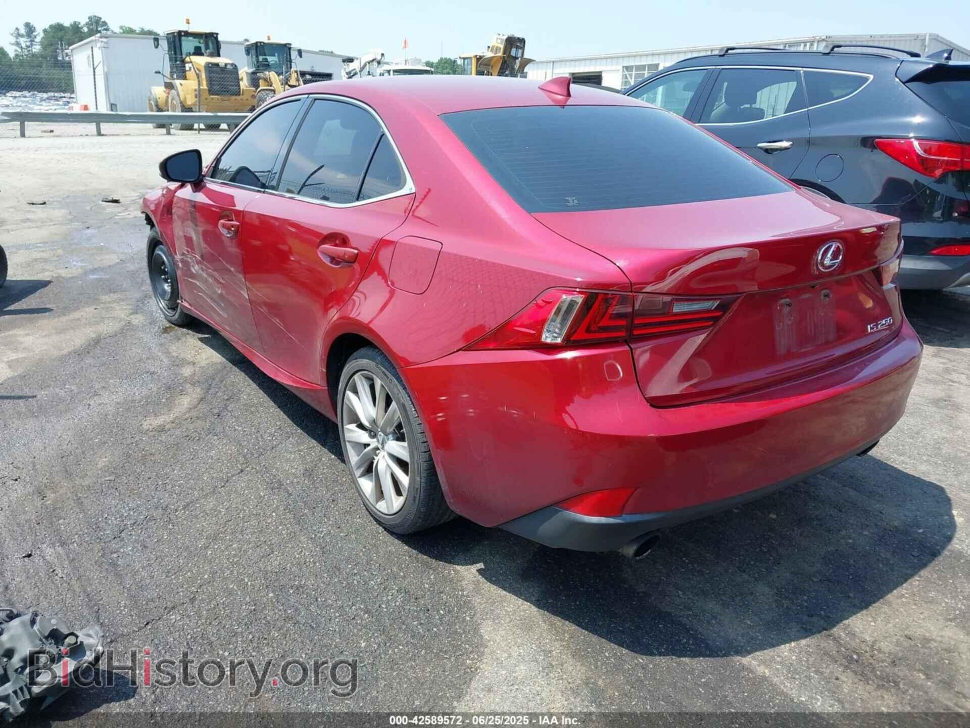2014 LEXUS IS 250 - VIN: JTHBF1D24E5040325 - Фото 3