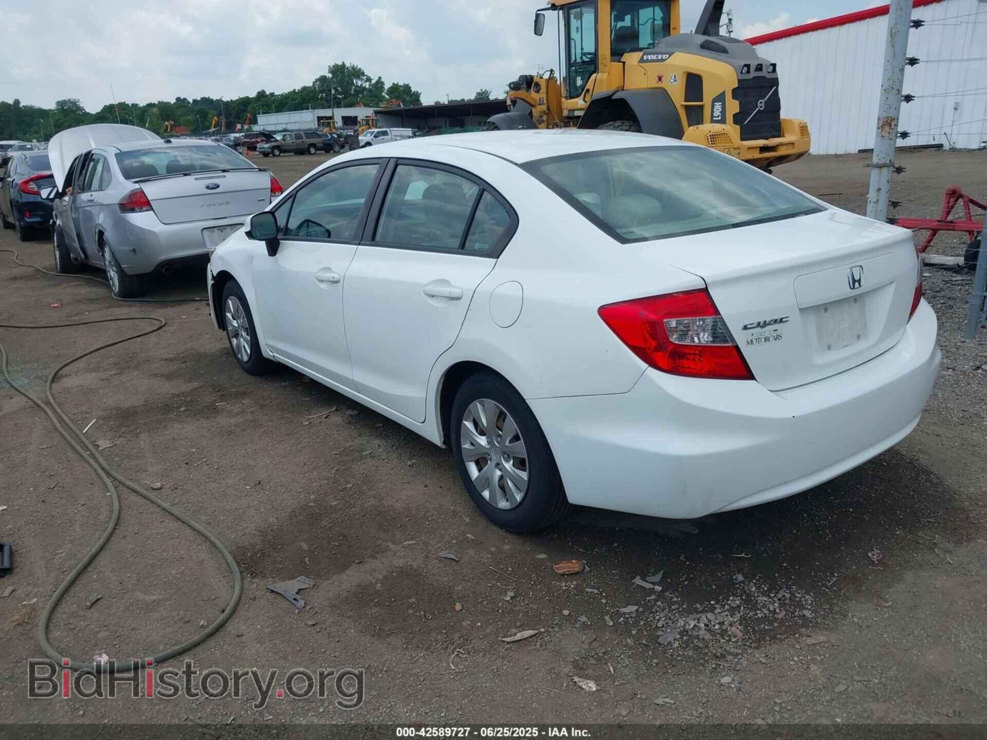 2012 HONDA CIVIC - VIN: 19XFB2F50CE060813 - Фото 3