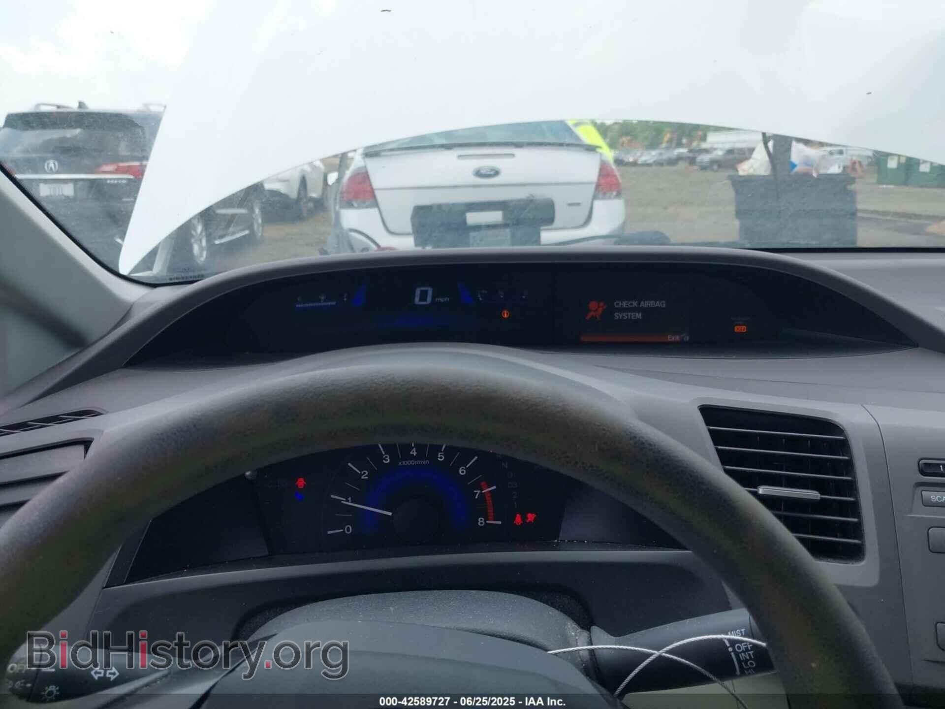 2012 HONDA CIVIC - VIN: 19XFB2F50CE060813 - Фото 7