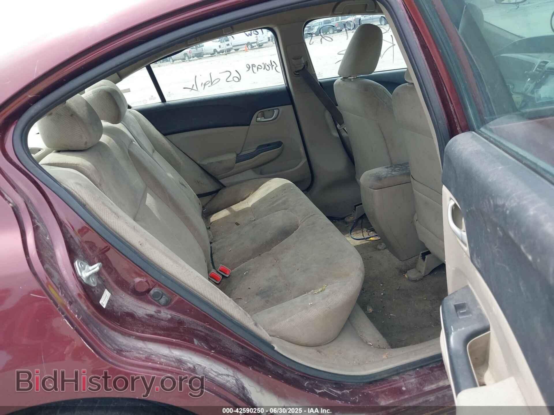 2012 HONDA CIVIC - VIN: 19XFB2F53CE042256 - Фото 8