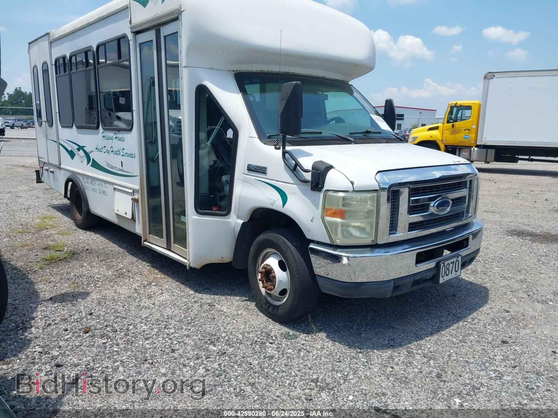 Фотография 1FD4E45S18DB60022 - FORD E-450 CUTAWAY 2008