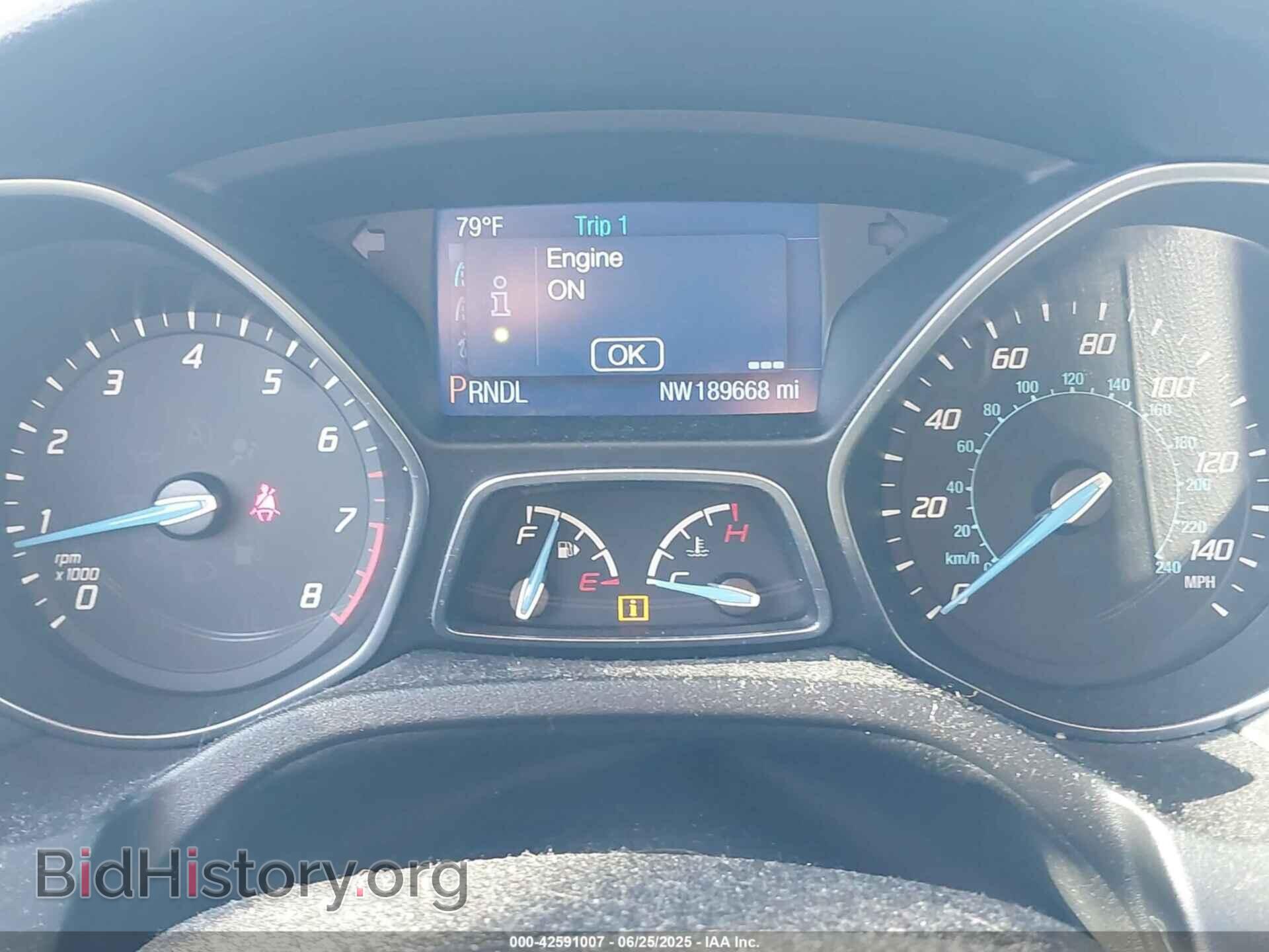2014 FORD FOCUS - VIN: 1FADP3F24EL395903 - Фото 7