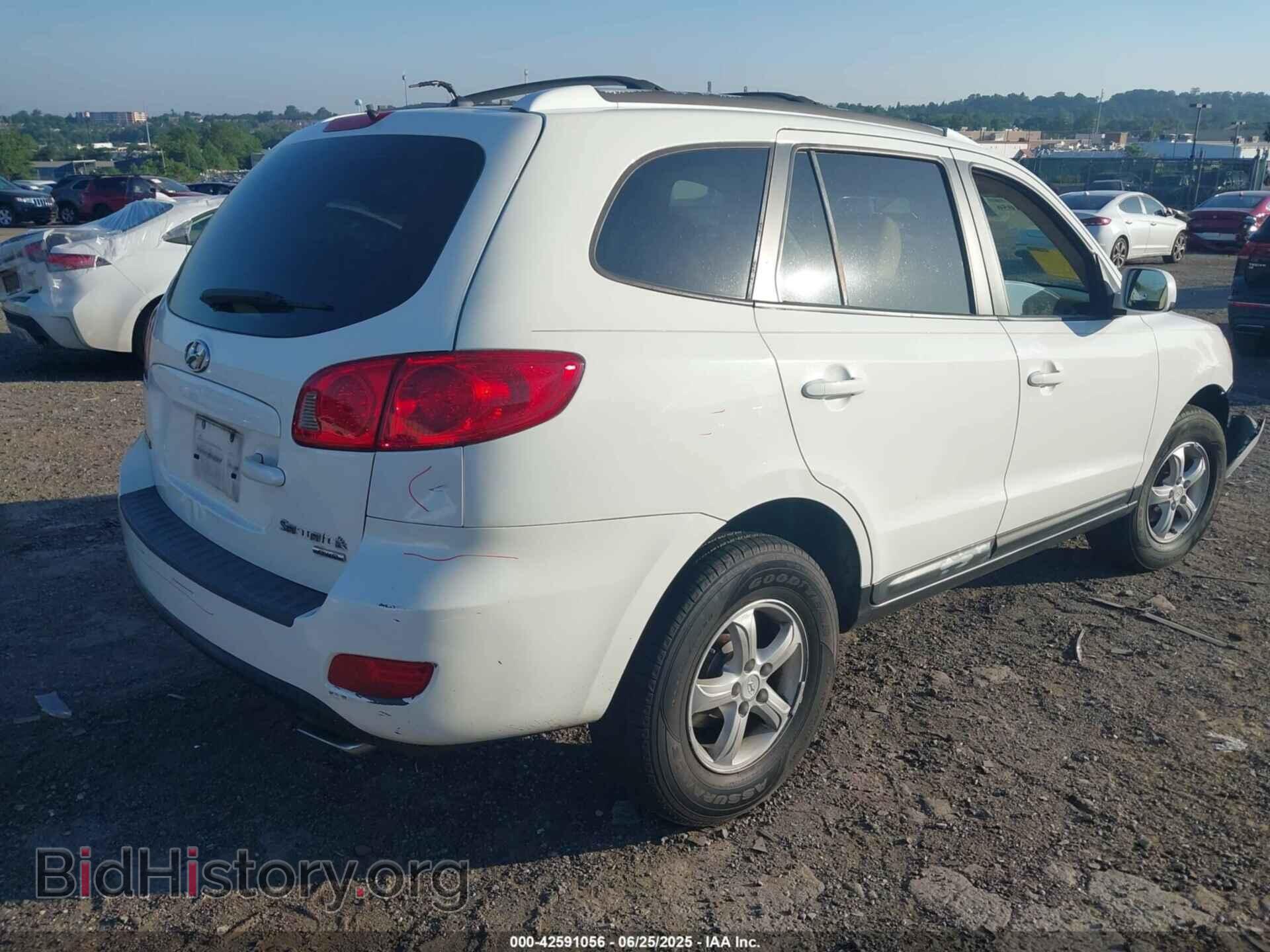 2007 HYUNDAI SANTA FE - VIN: 5NMSG73D67H061150 - Фото 4