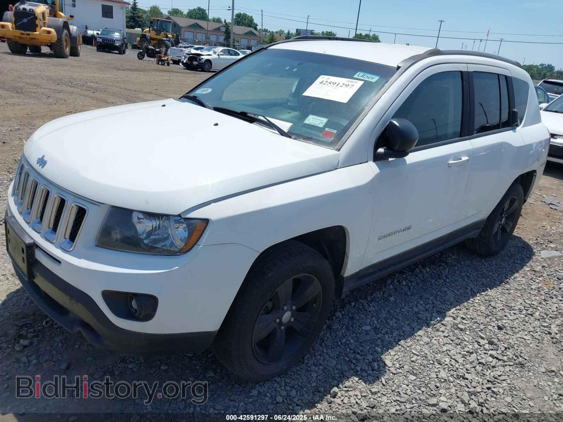 2016 JEEP COMPASS - VIN: 1C4NJDBB5GD662555 - Фото 2