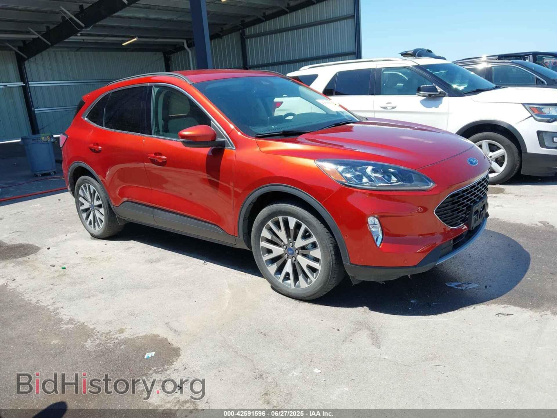 Photo 1FMCU9DZXLUA84528 - FORD ESCAPE 2020
