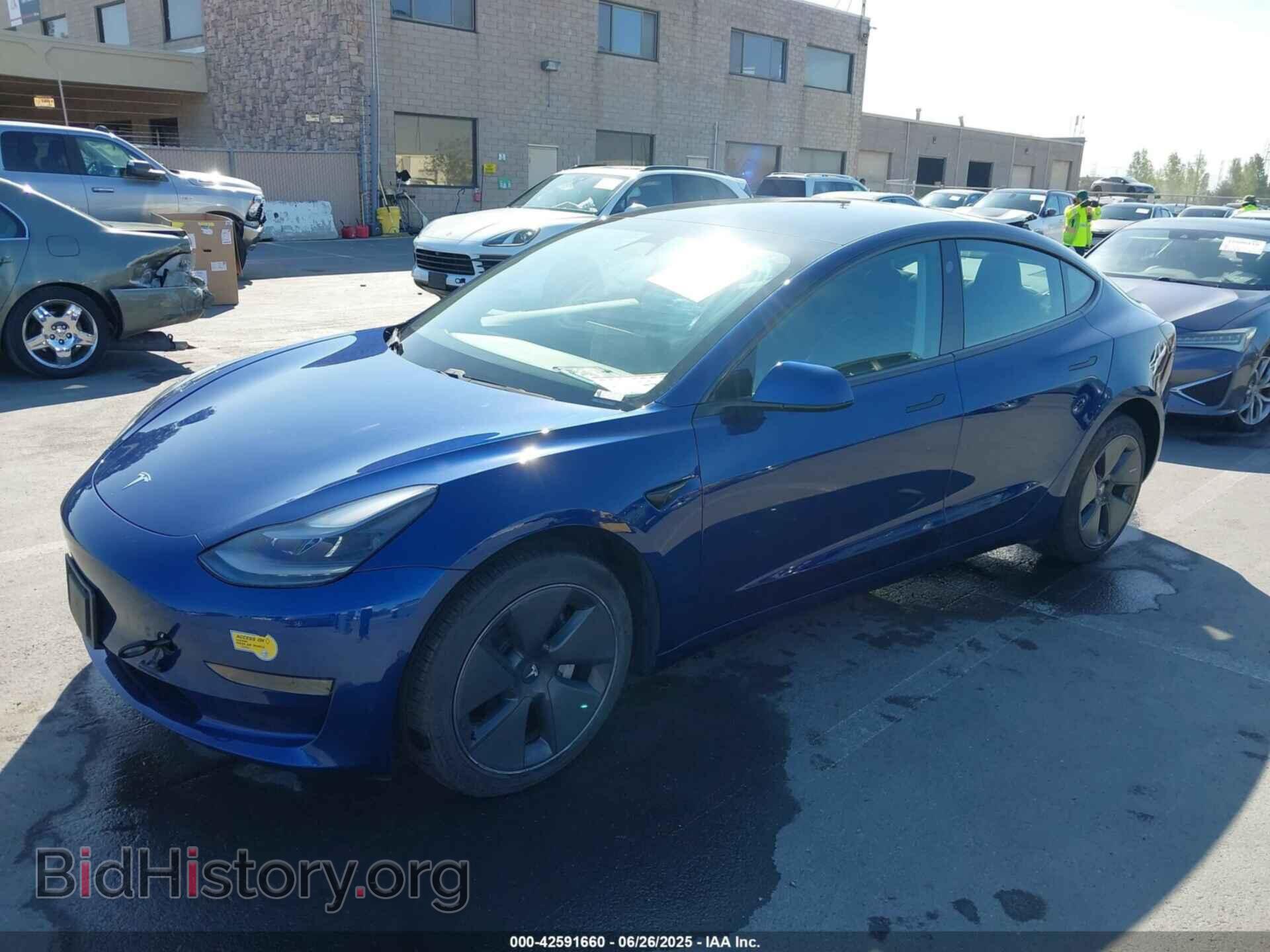2021 TESLA MODEL 3 - VIN: 5YJ3E1EA3MF872427 - Фото 2