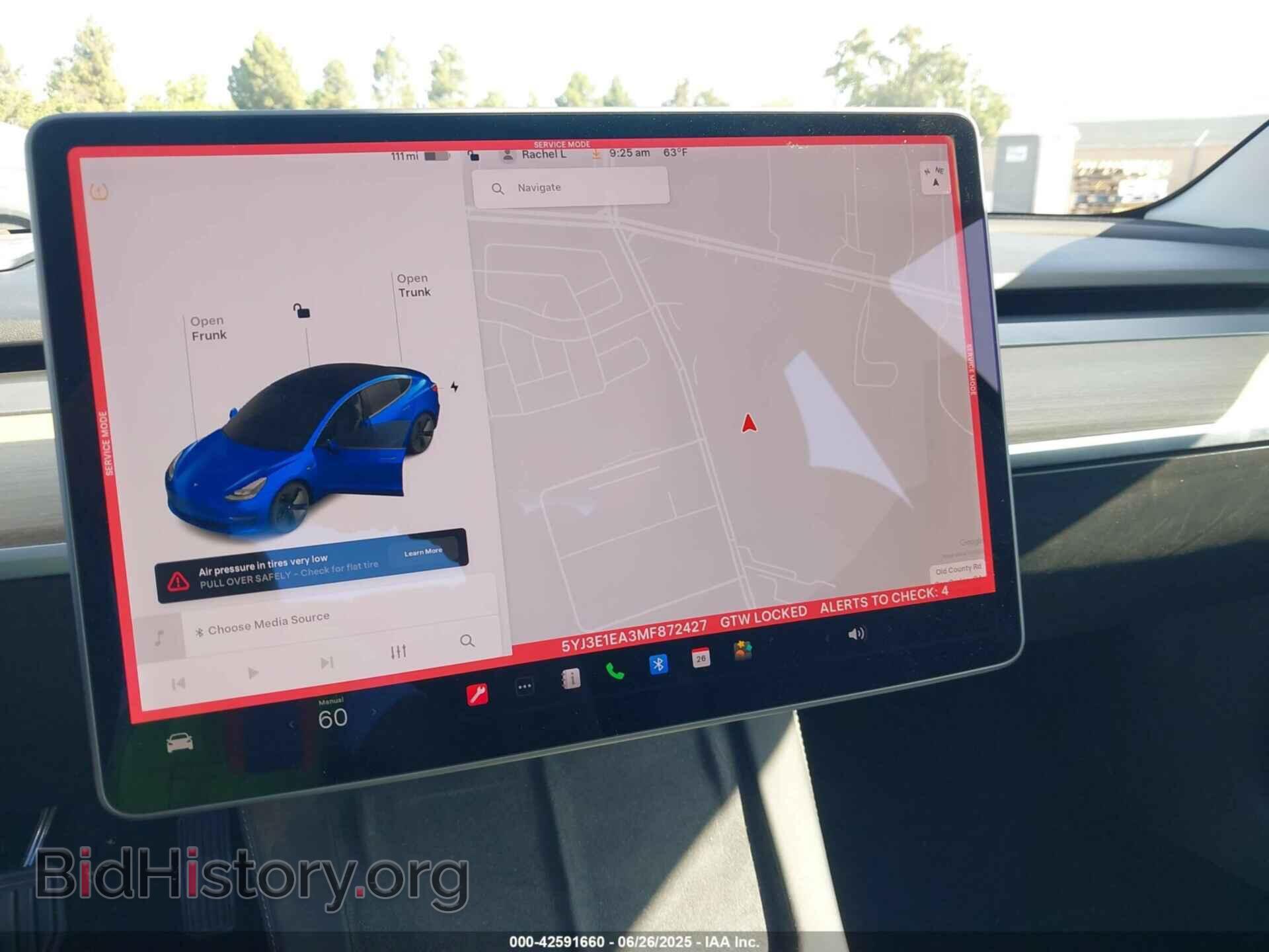 2021 TESLA MODEL 3 - VIN: 5YJ3E1EA3MF872427 - Фото 18