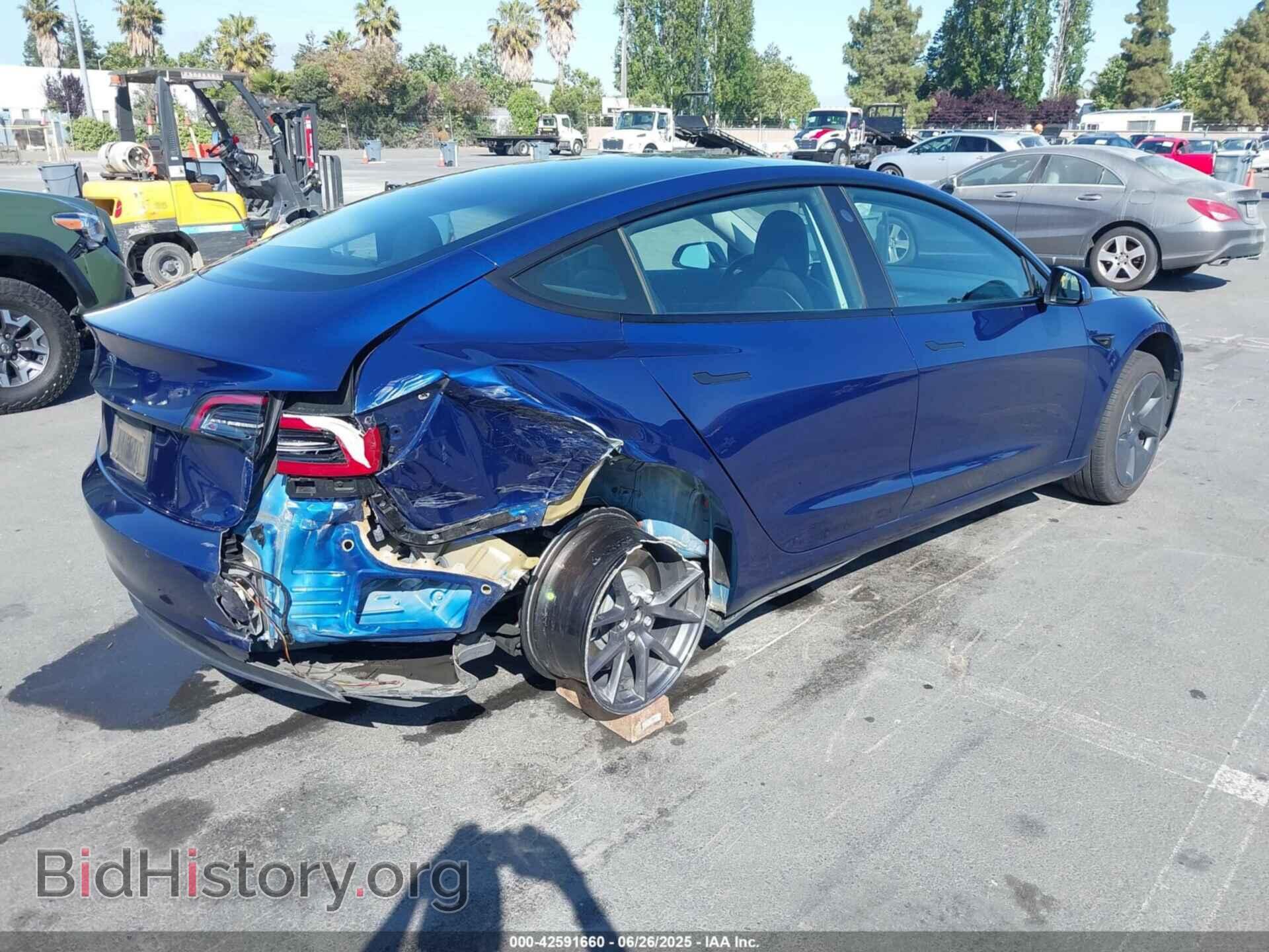 2021 TESLA MODEL 3 - VIN: 5YJ3E1EA3MF872427 - Фото 4