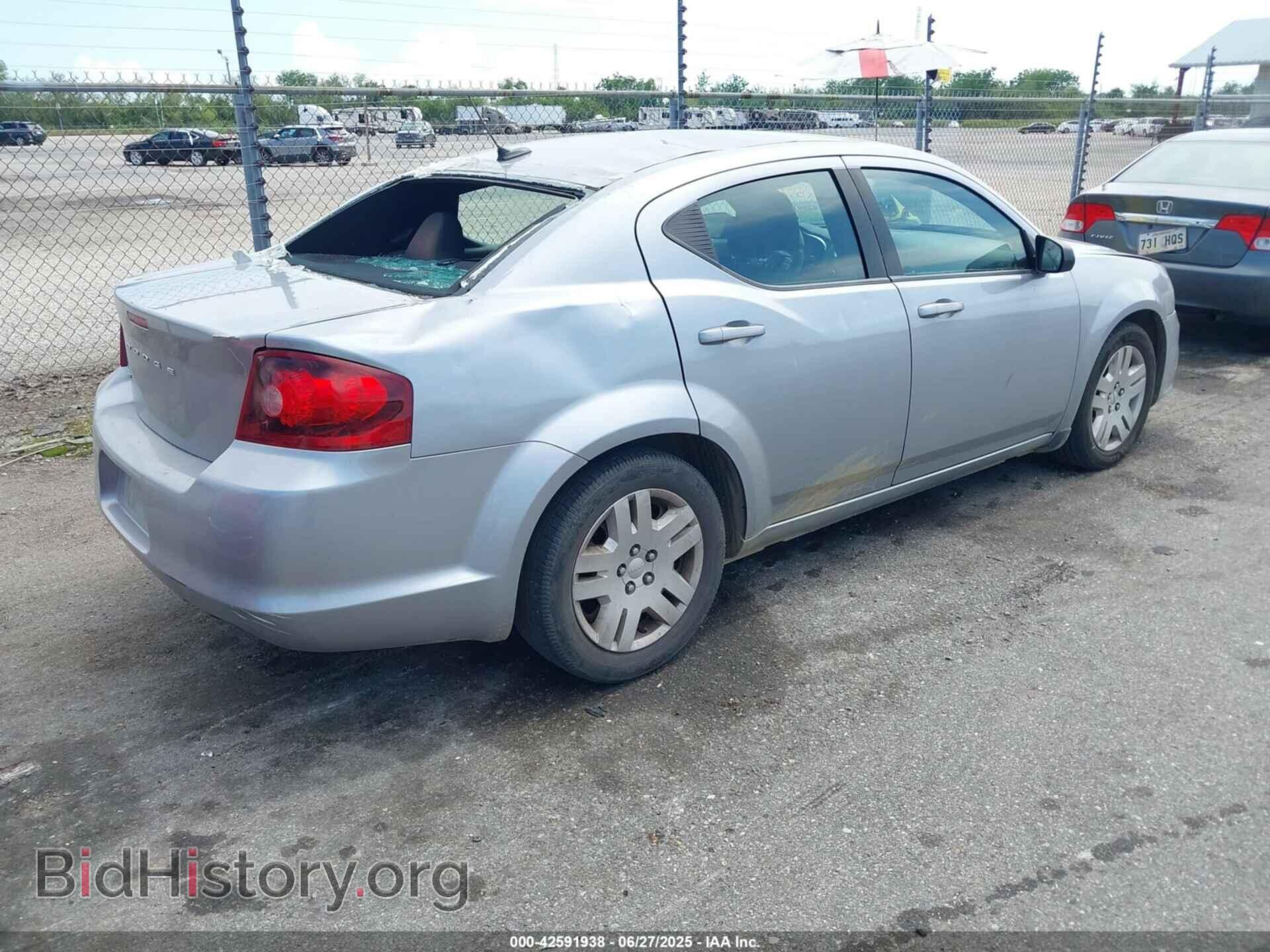 2013 DODGE AVENGER - VIN: 1C3CDZAB2DN702775 - Фото 4