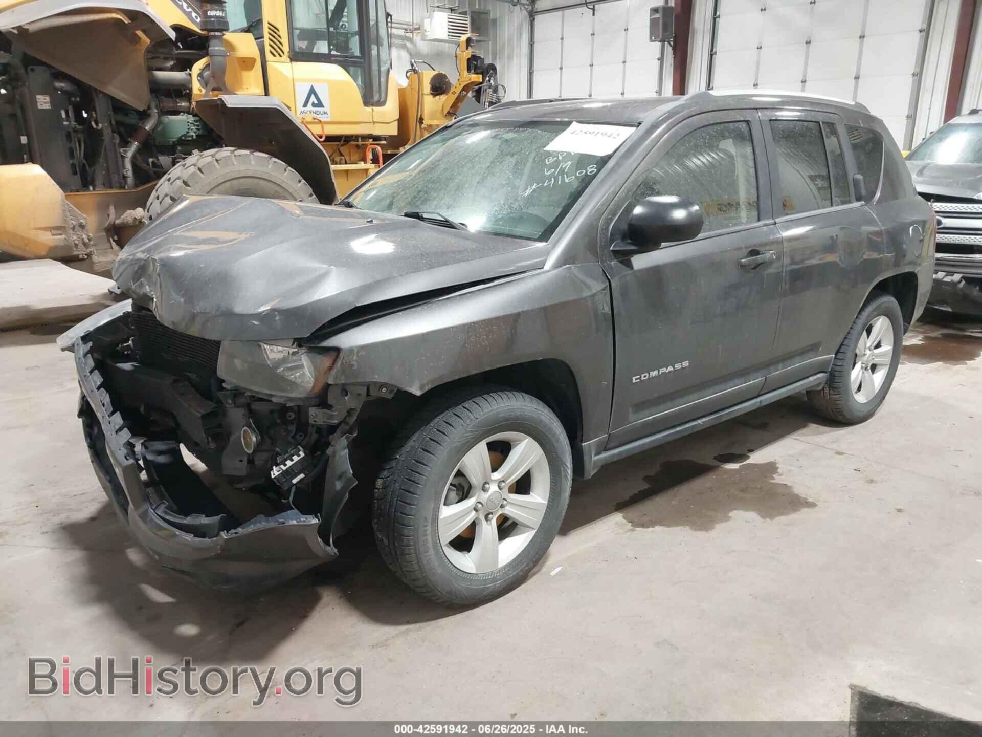 2015 JEEP COMPASS - VIN: 1C4NJDBB2FD216751 - Фото 2