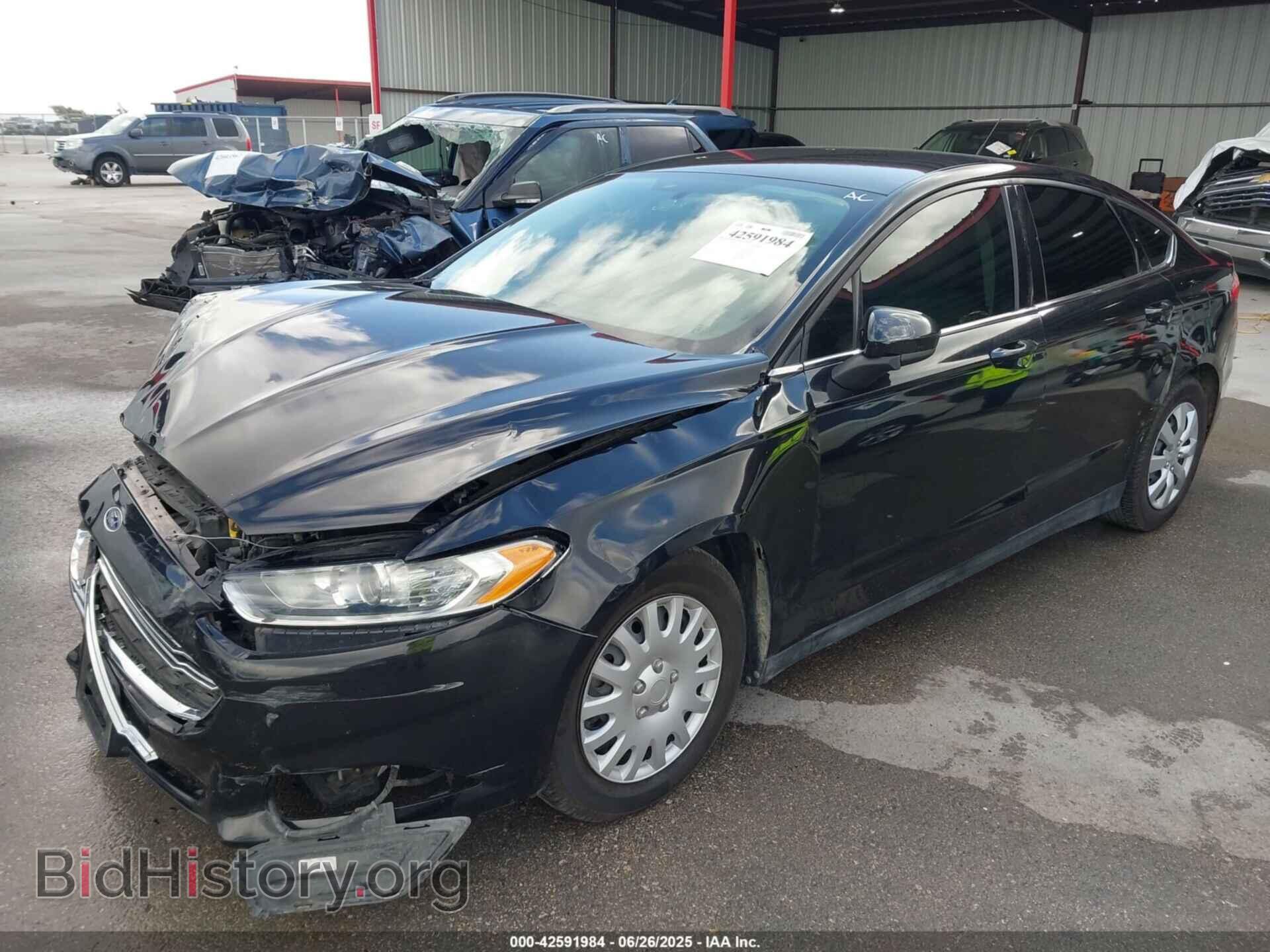2014 FORD FUSION - VIN: 1FA6P0G70E5356330 - Фото 2