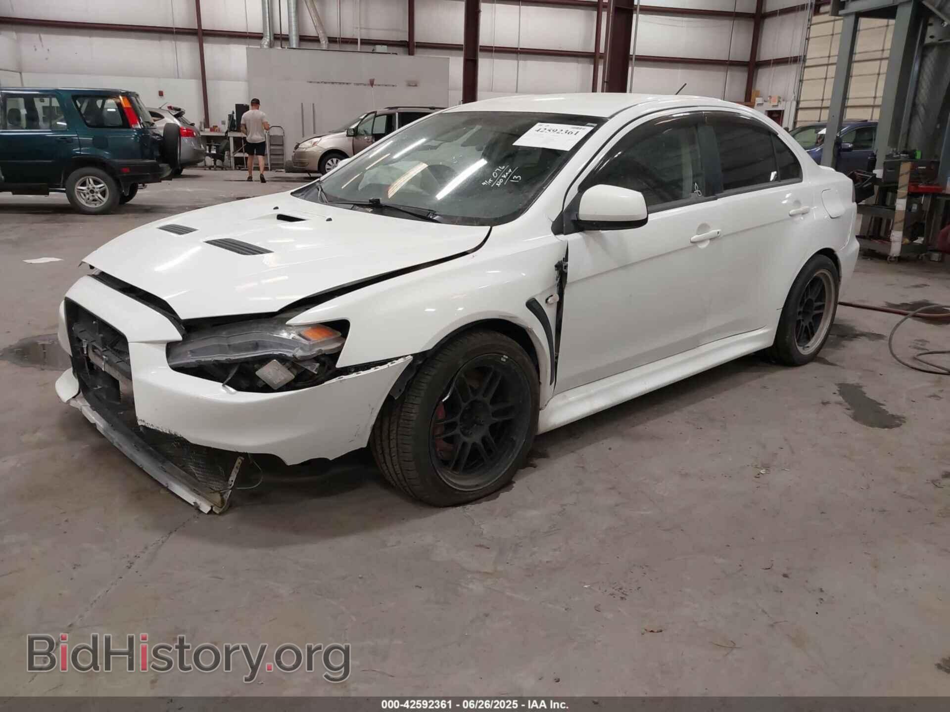 2013 MITSUBISHI LANCER EVOLUTION - VIN: JA32W5FV0DU010032 - Photo 2