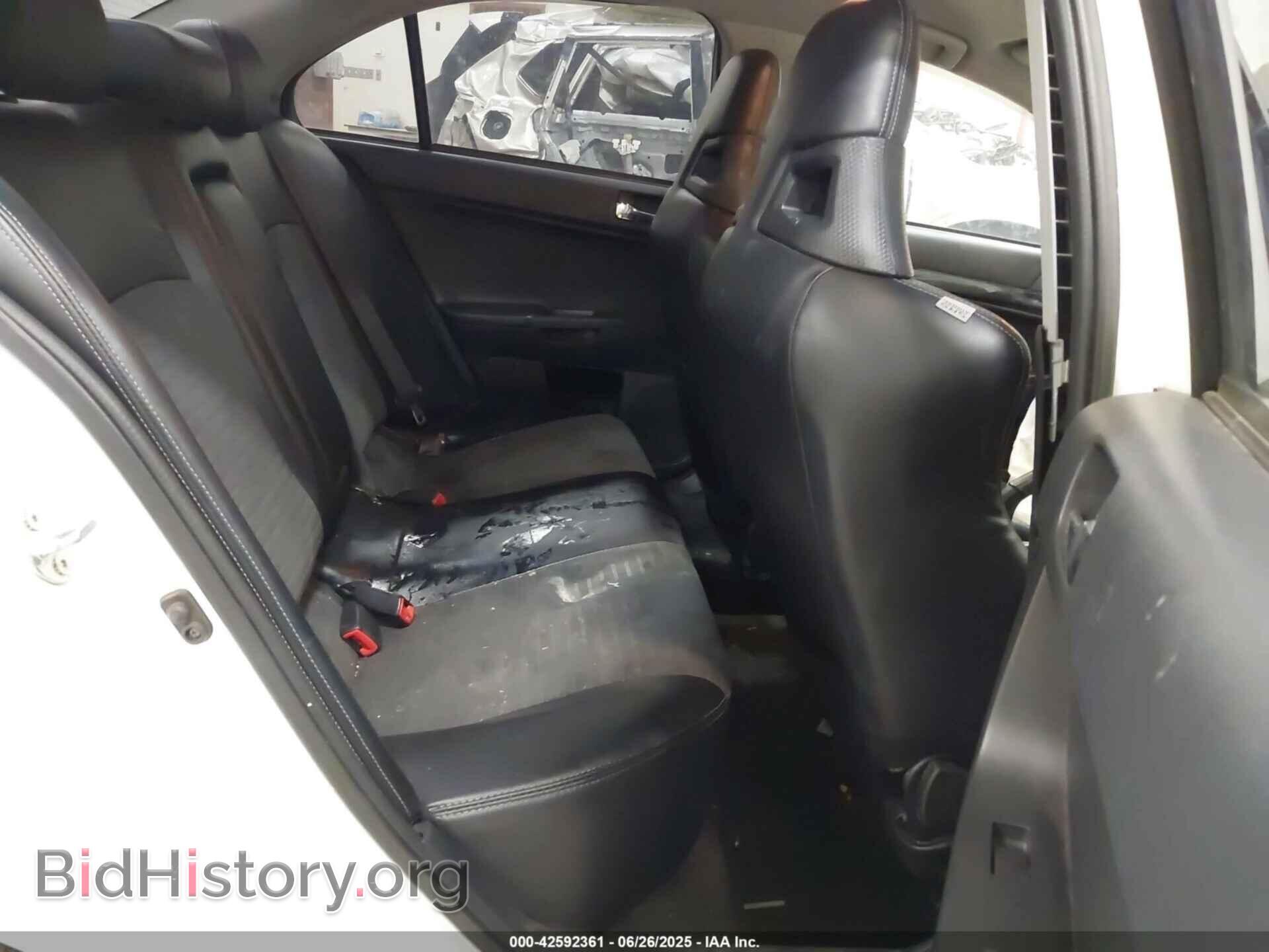 2013 MITSUBISHI LANCER EVOLUTION - VIN: JA32W5FV0DU010032 - Photo 8